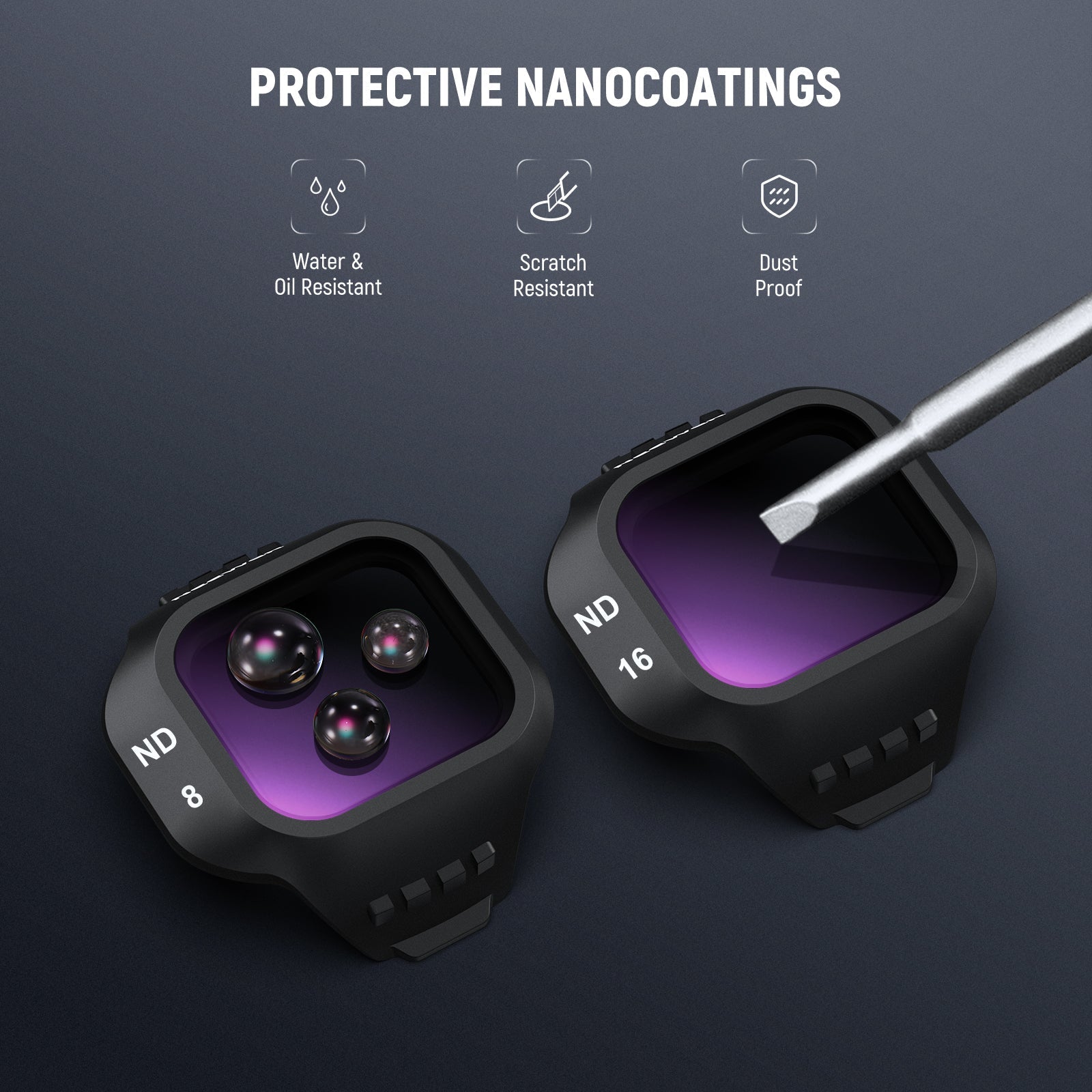 NEEWER Filter Set Compatible with DJI Mini 5 Pro Drone