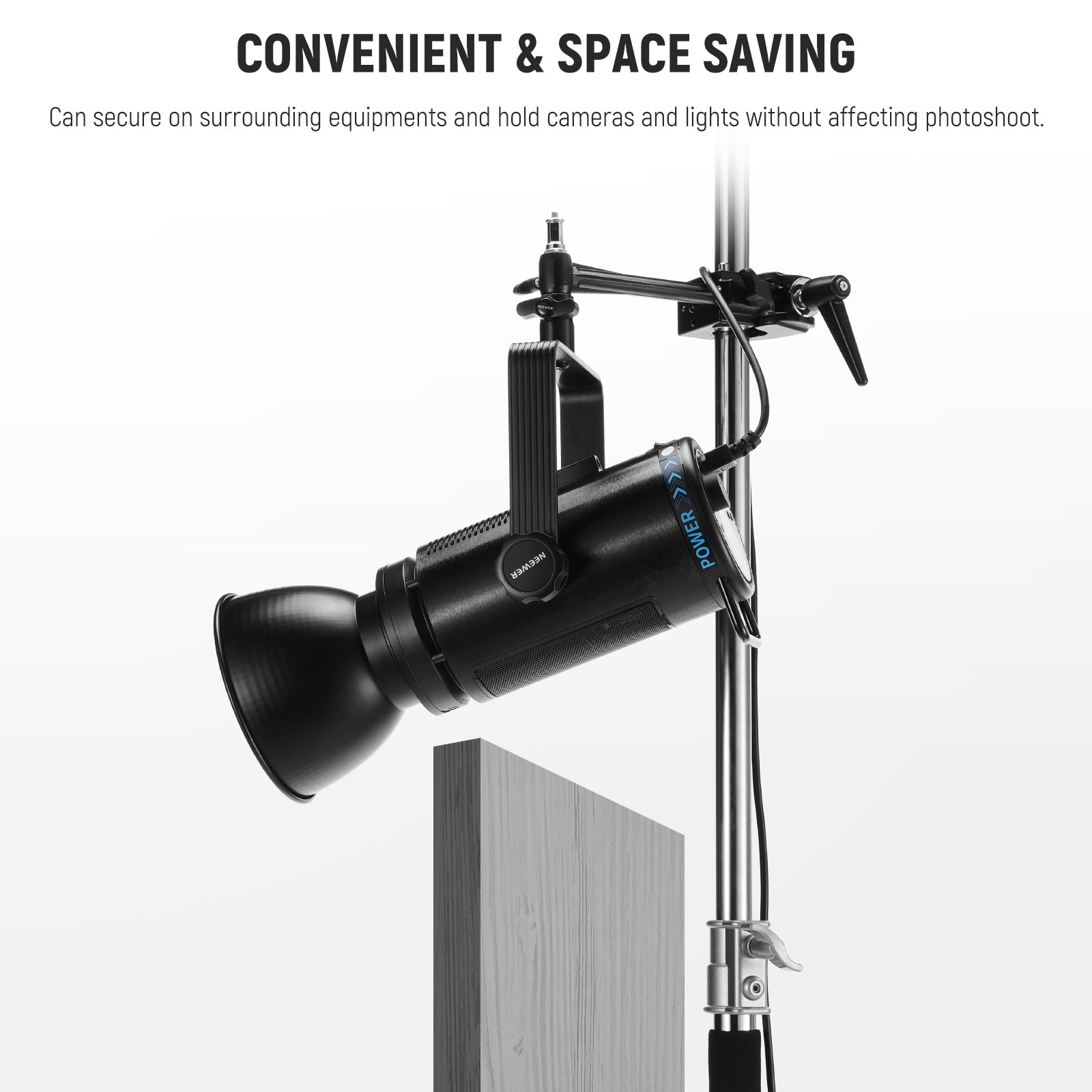 NEEWER UA048 Super Clamp with 6" Extension Arm