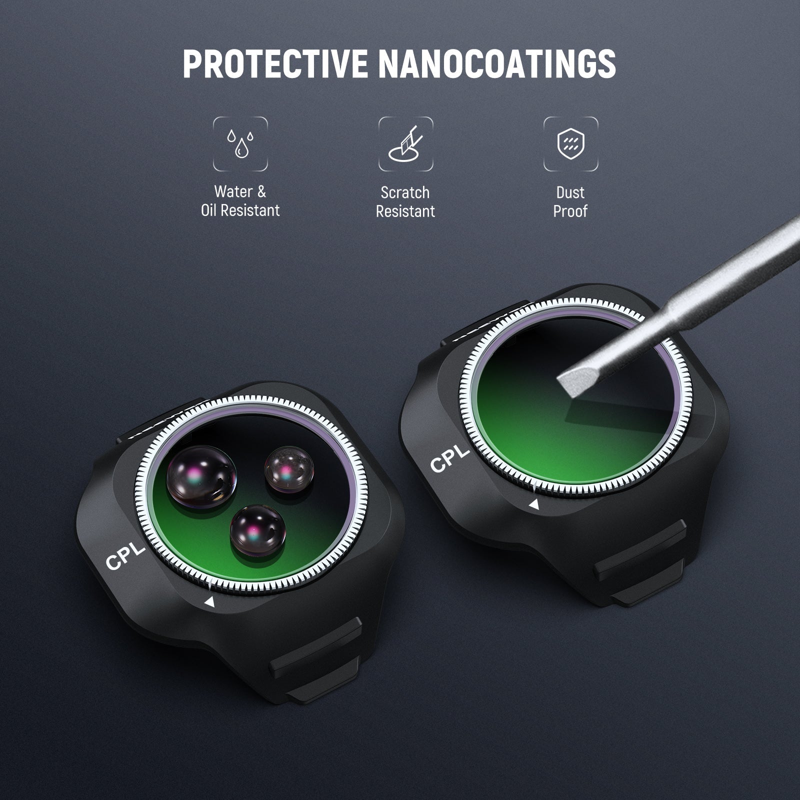 NEEWER CPL/UV Filter For DJI Mini 5 Pro Drone