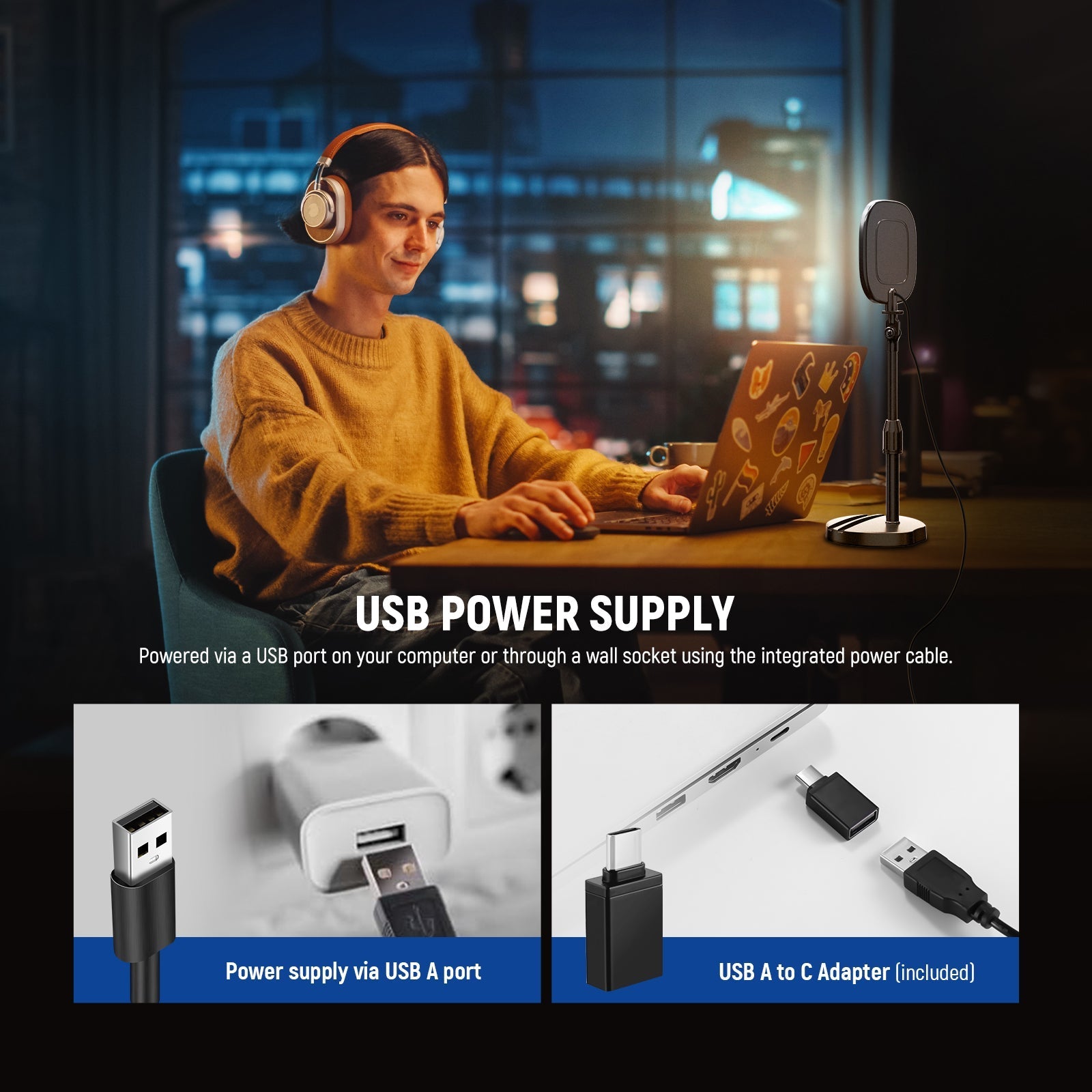 NEEWER BASICS NL10 5" Bi-Color Desk Light Kit
