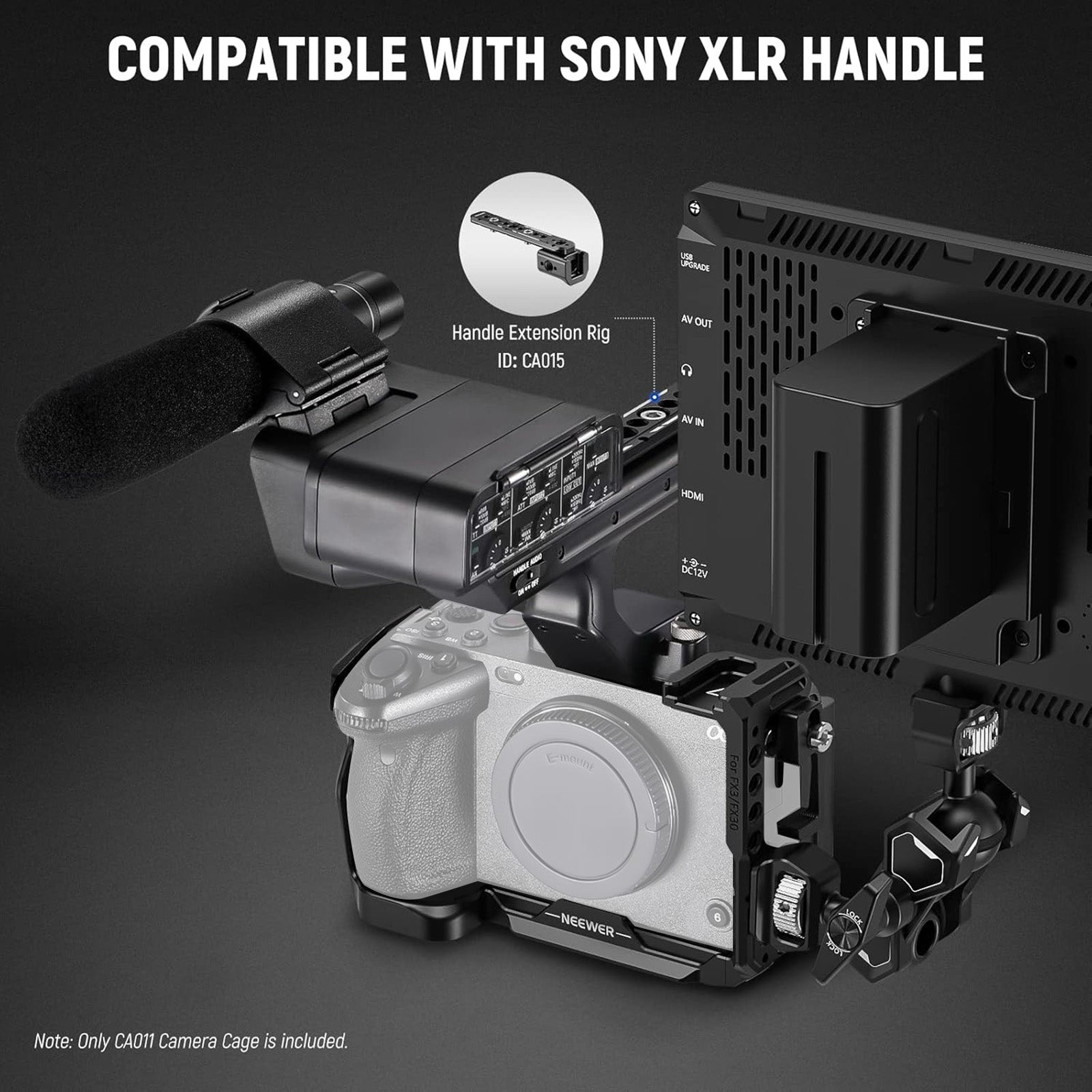 NEEWER CA011/CA024 Camera Cage For Sony FX3/FX30