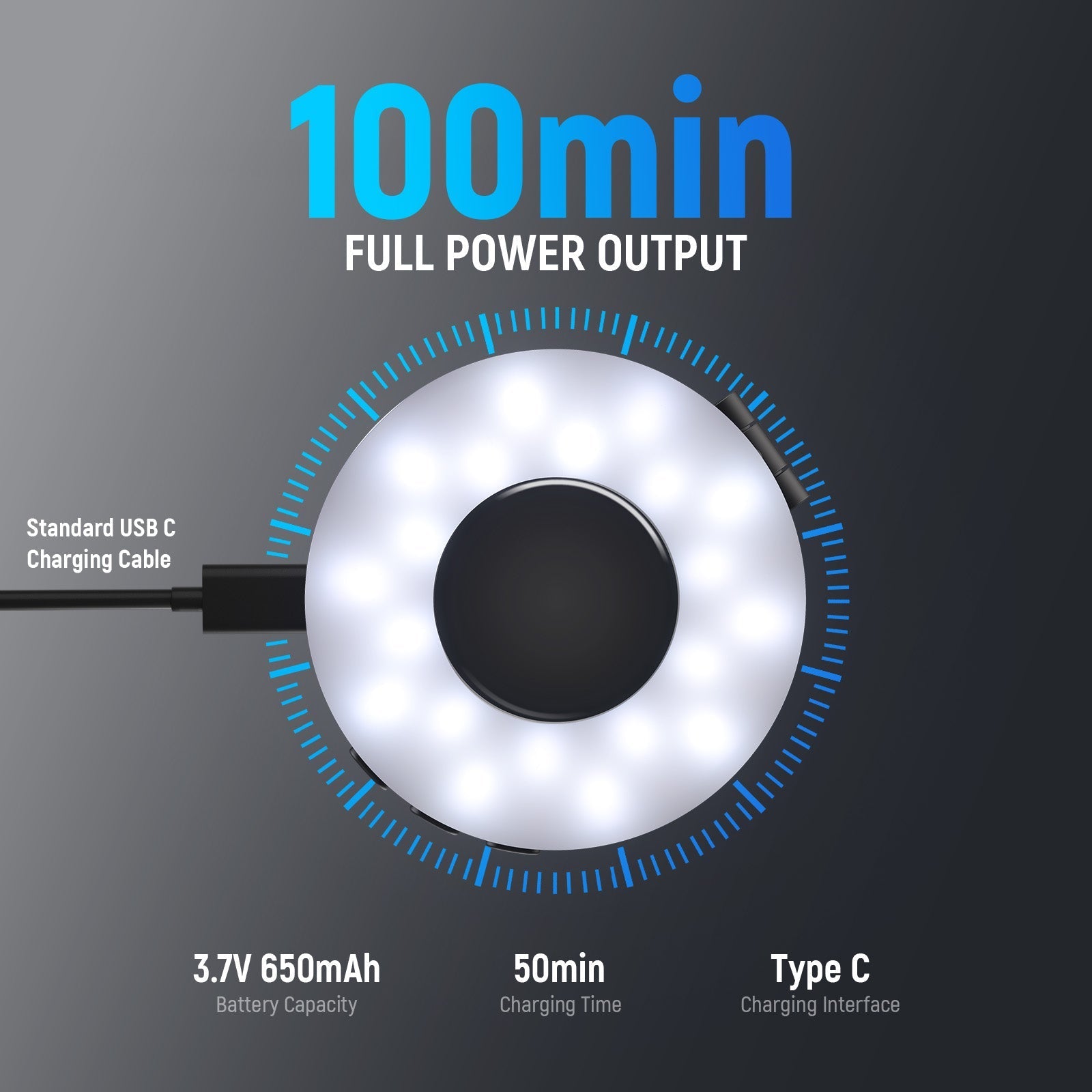 NEEWER ENTRY LEVEL VERSION NL40R Magnetic Selfie Light