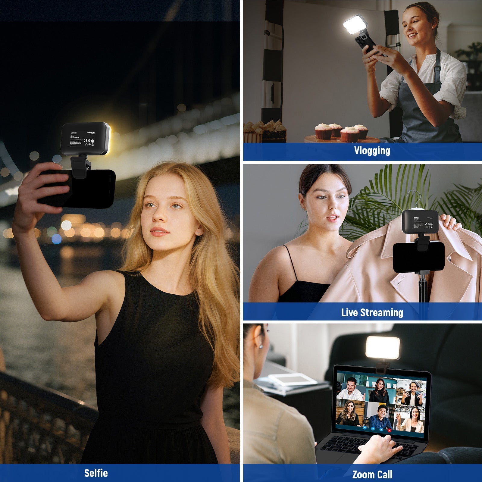 NEEWER ENTRY LEVEL VERSION N8/N6 Clip on LED Selfie Light