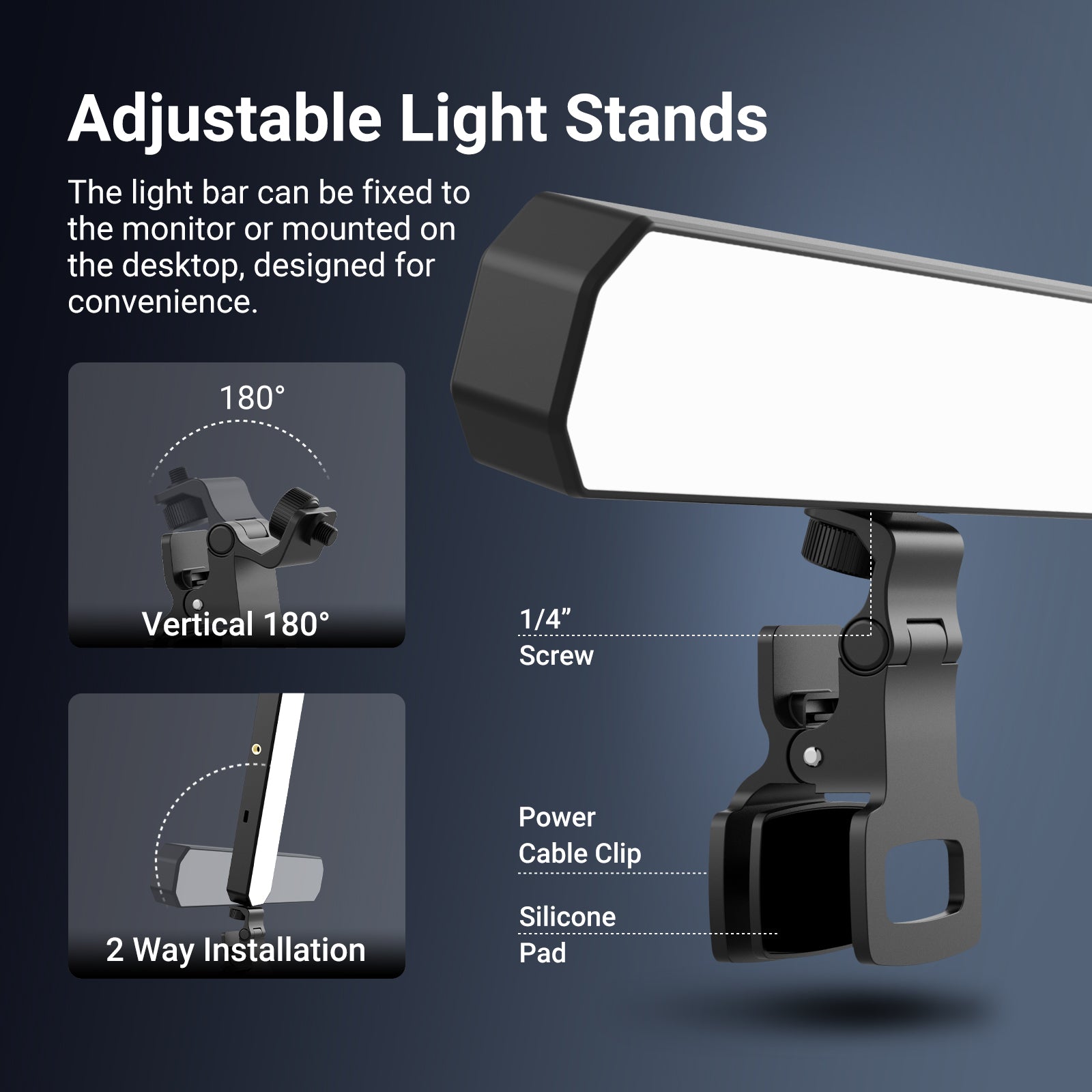 NEEWER BASICS L10 Bi Color Desk Light Kit