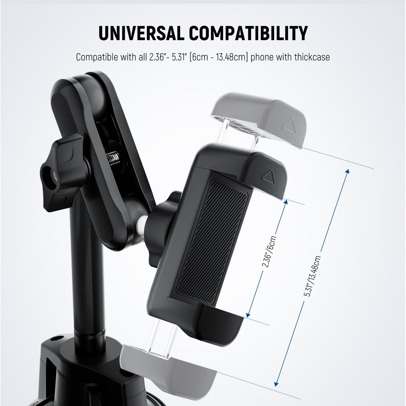 NEEWER PA136/PA137 Suction Cup Car Phone Holder