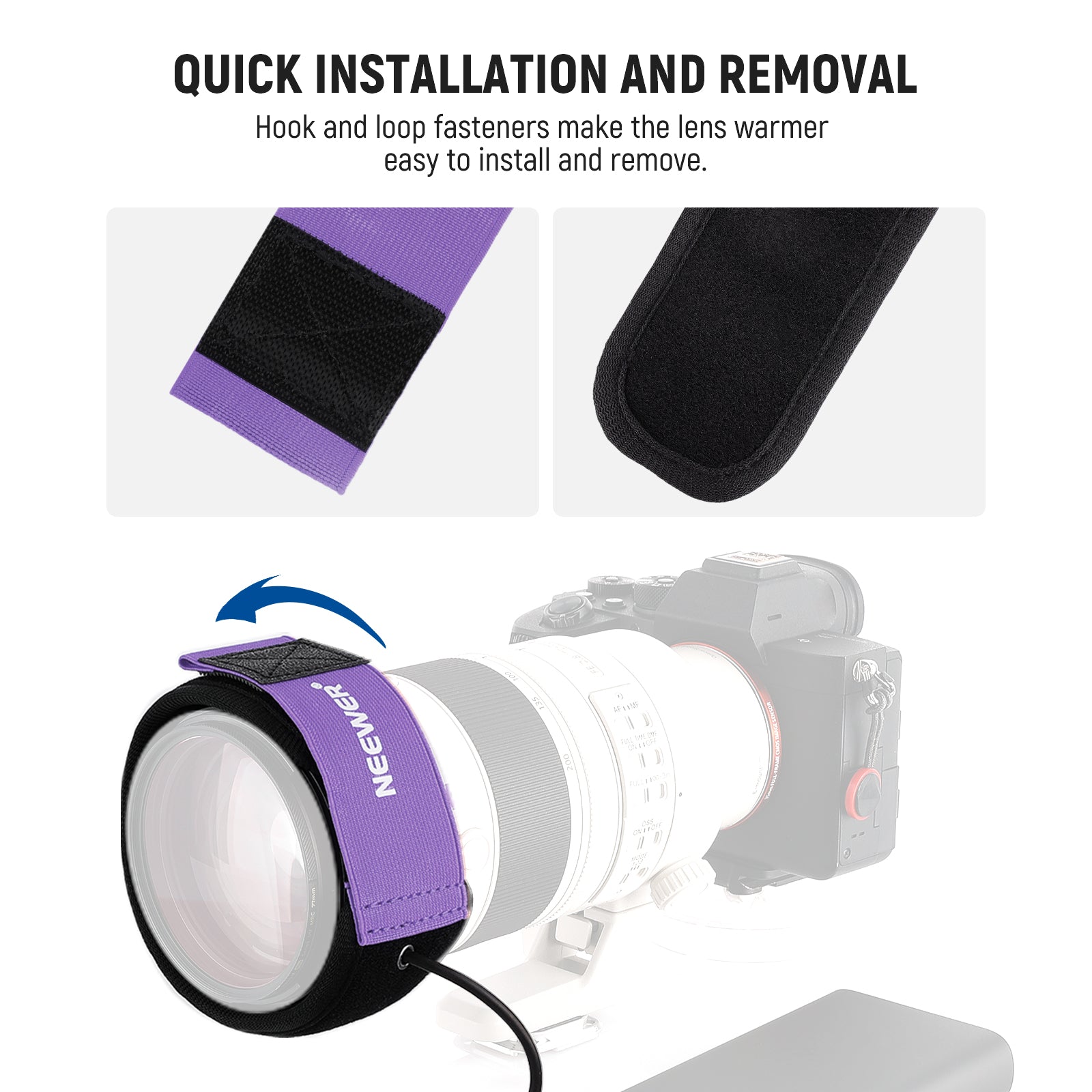 NEEWER HW-28B USB Lens Heater Warmer