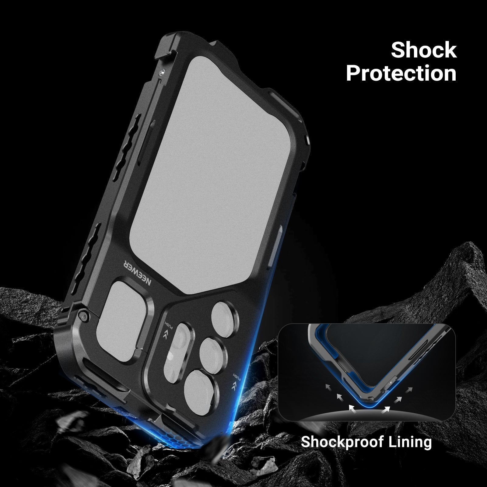 NEEWER PA182 Phone Cage Compatible with Samsung Galaxy S26 Ultra
