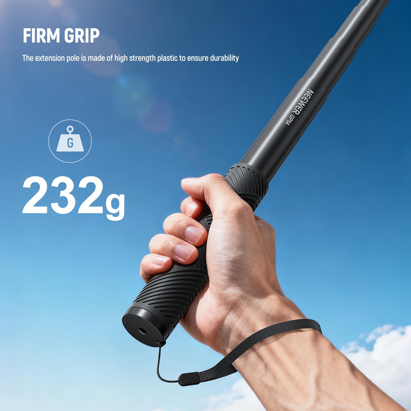 NEEWER GP-84/GP-85/GP-86 Extension Rod Kit for Action Camera