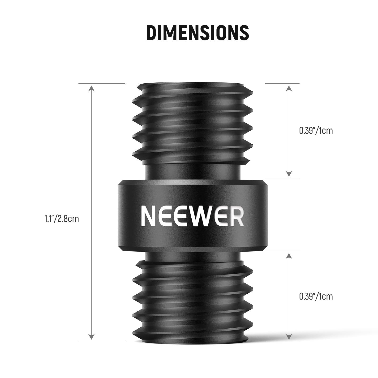 NEEWER SR020 15mm Rod Connector
