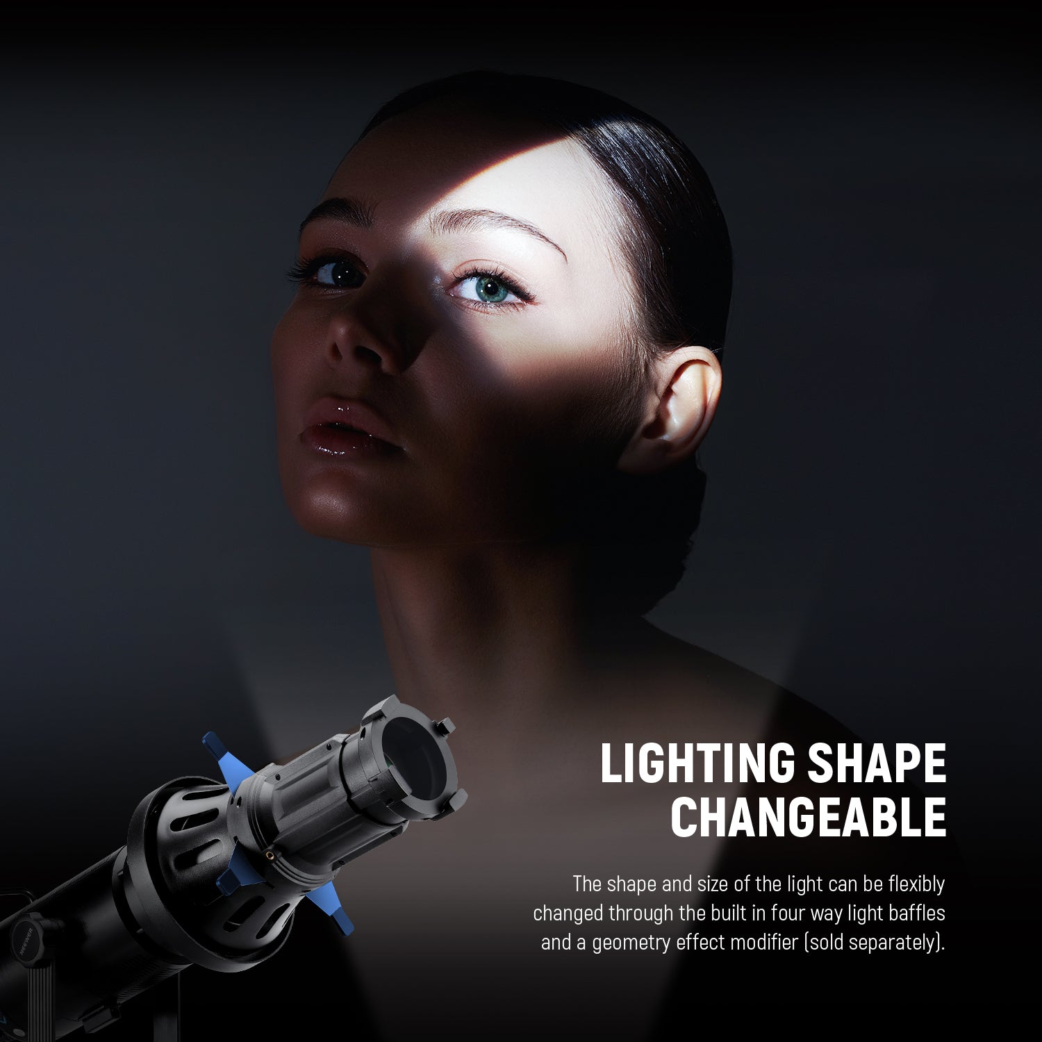 NEEWER LS-38 40° Spotlight Snoot with Bowens Mount