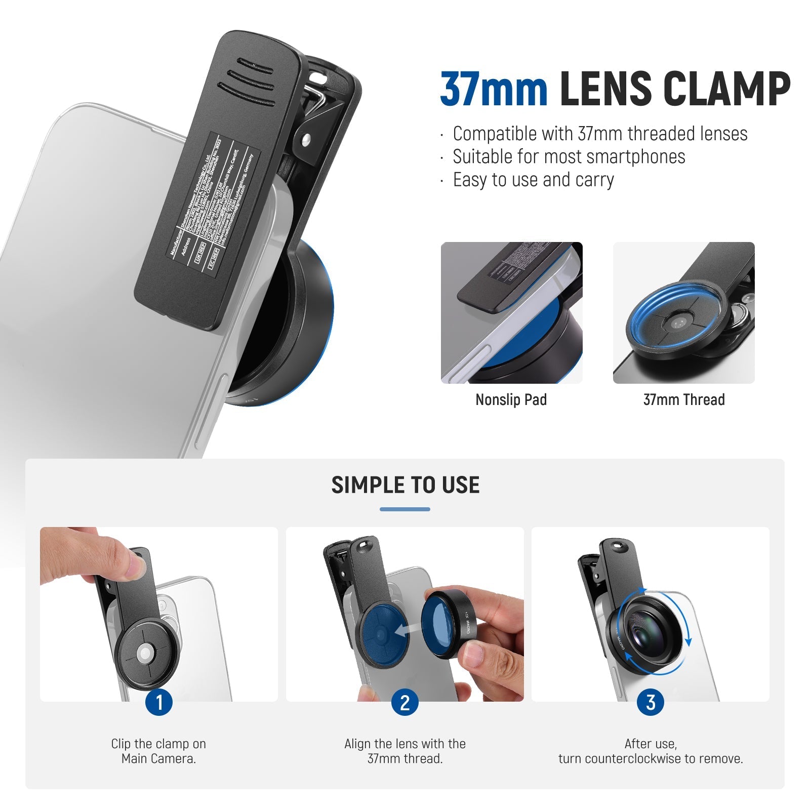NEEWER BASICS LS-69 15x Macro Phone Lens Kit
