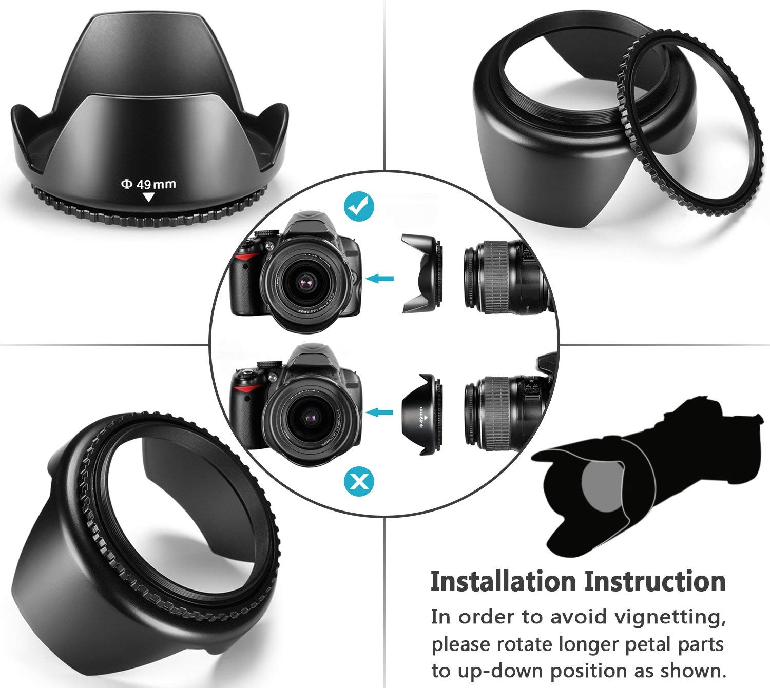 NEEWER Professional Lens Filter Accessory Kit