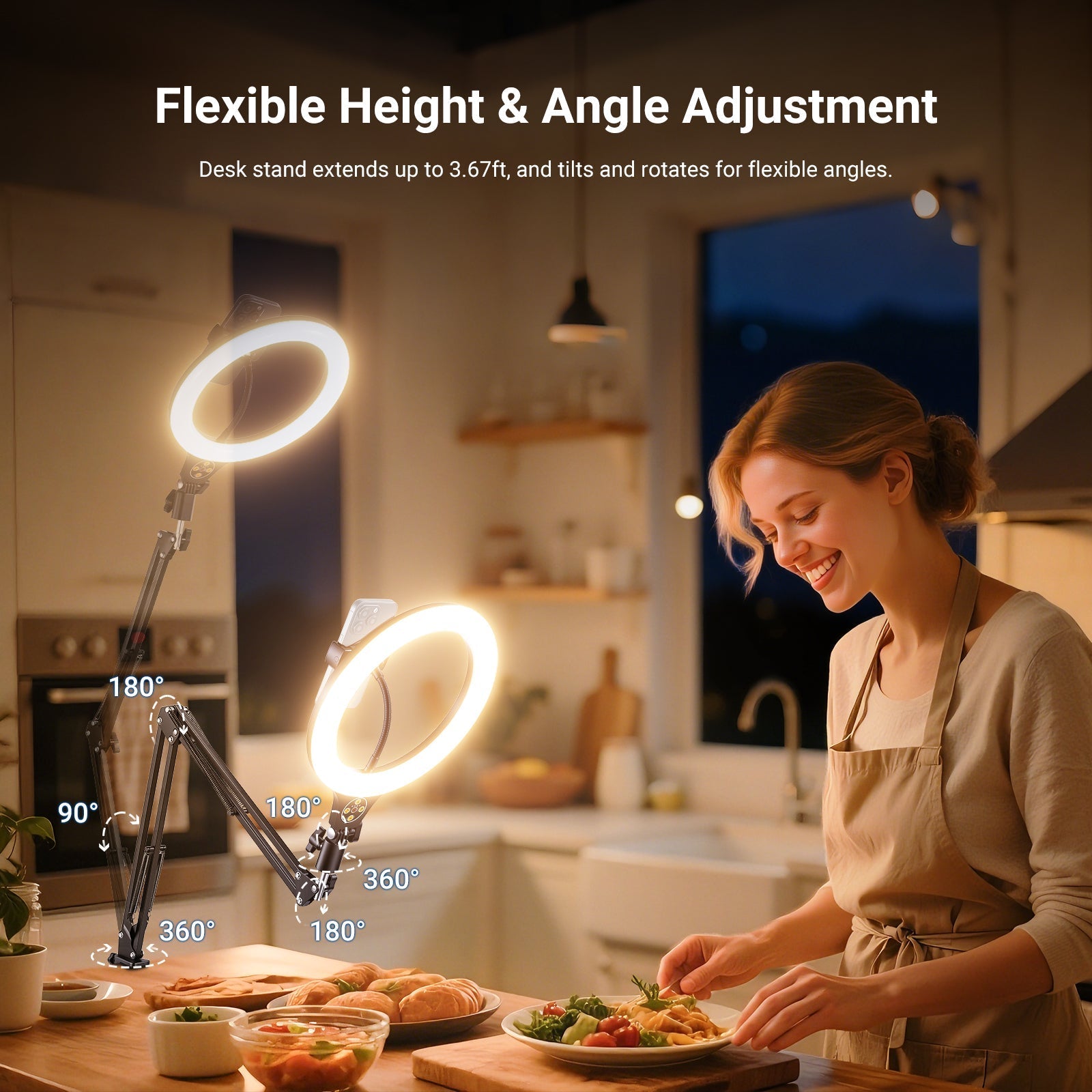 NEEWER ENTRY LEVEL VERSION N31 Desk Ring Light