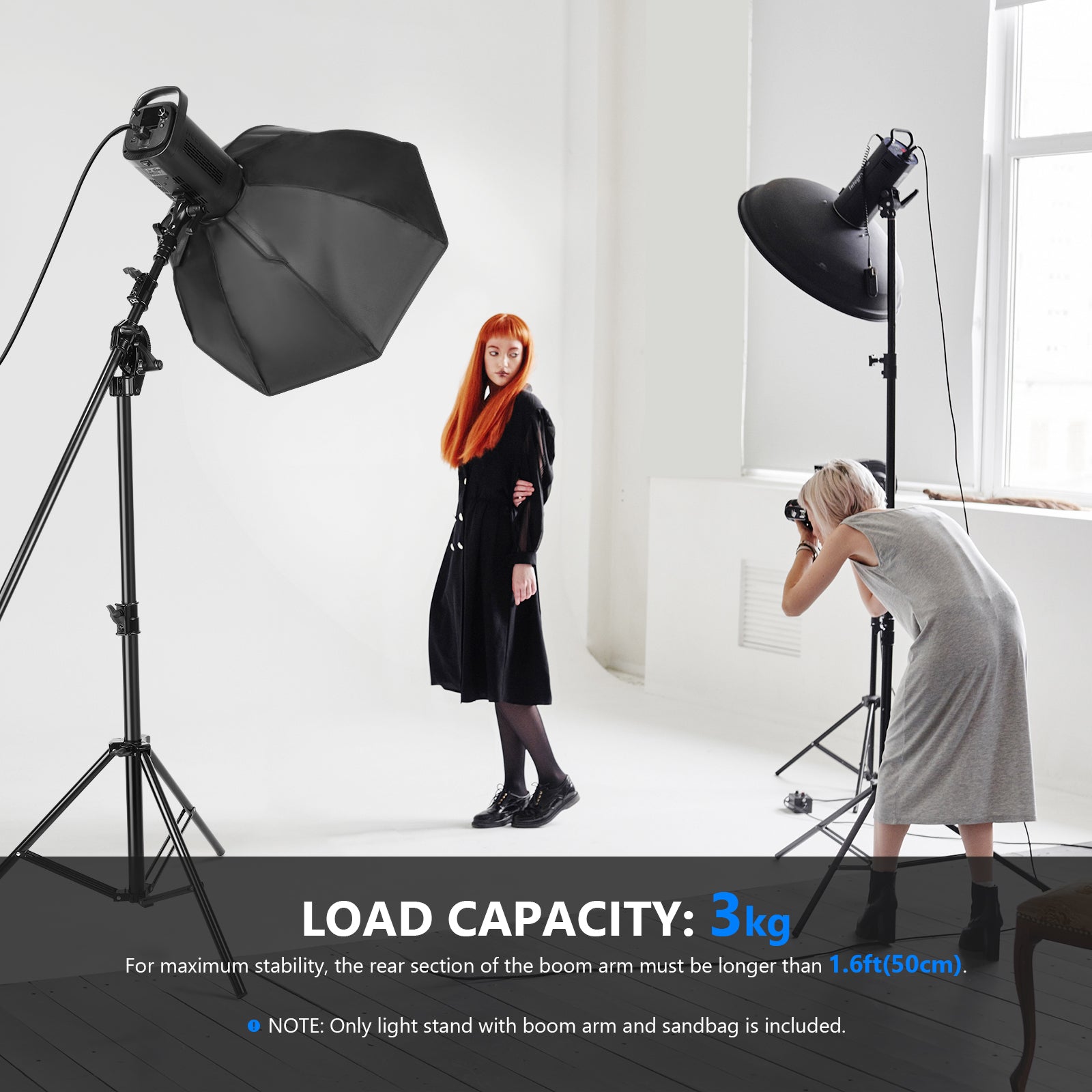 NEEWER ST-CB 297cm Photography Light Stand
