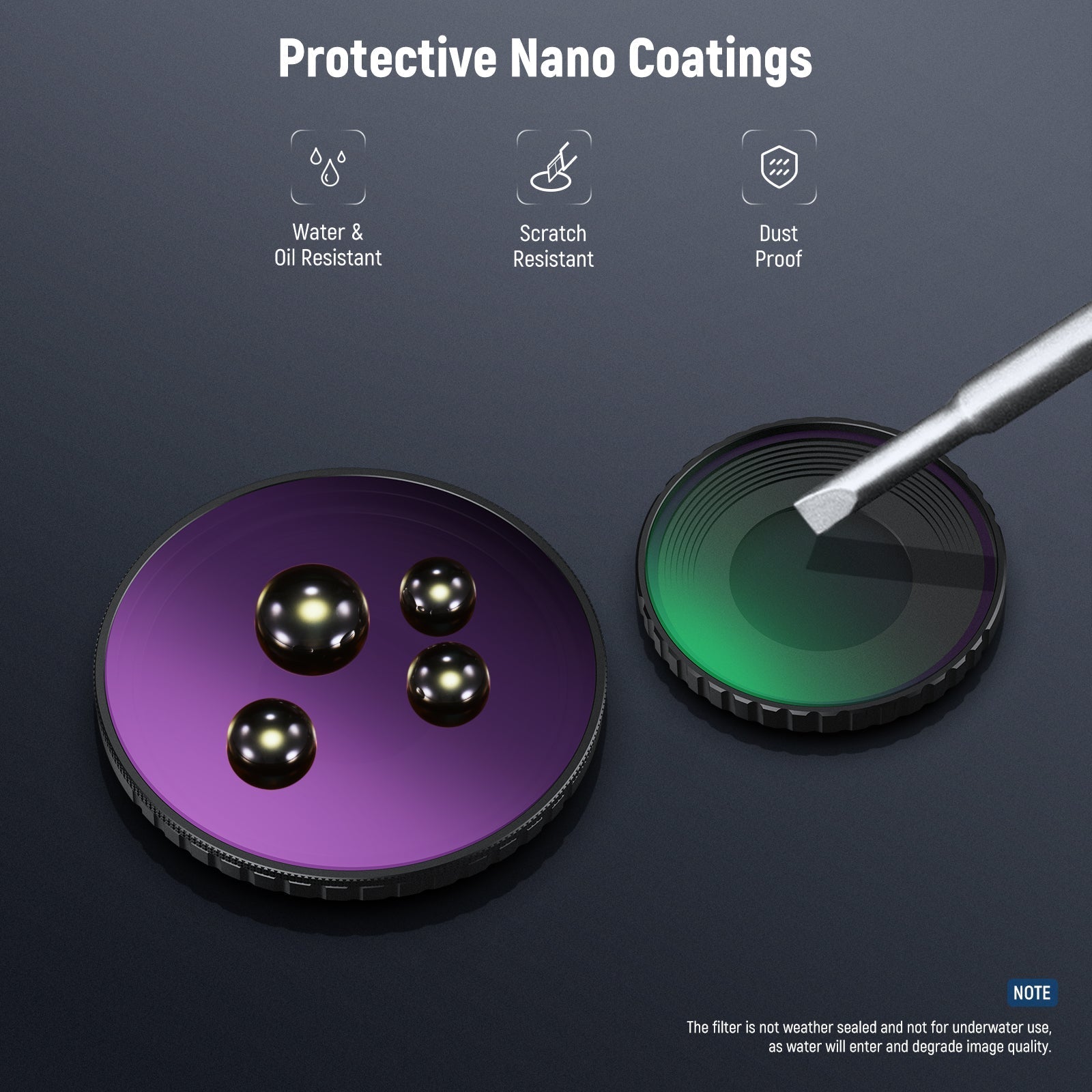 NEEWER Filter Lens Set For DJI Osmo Action 5 Pro/4
