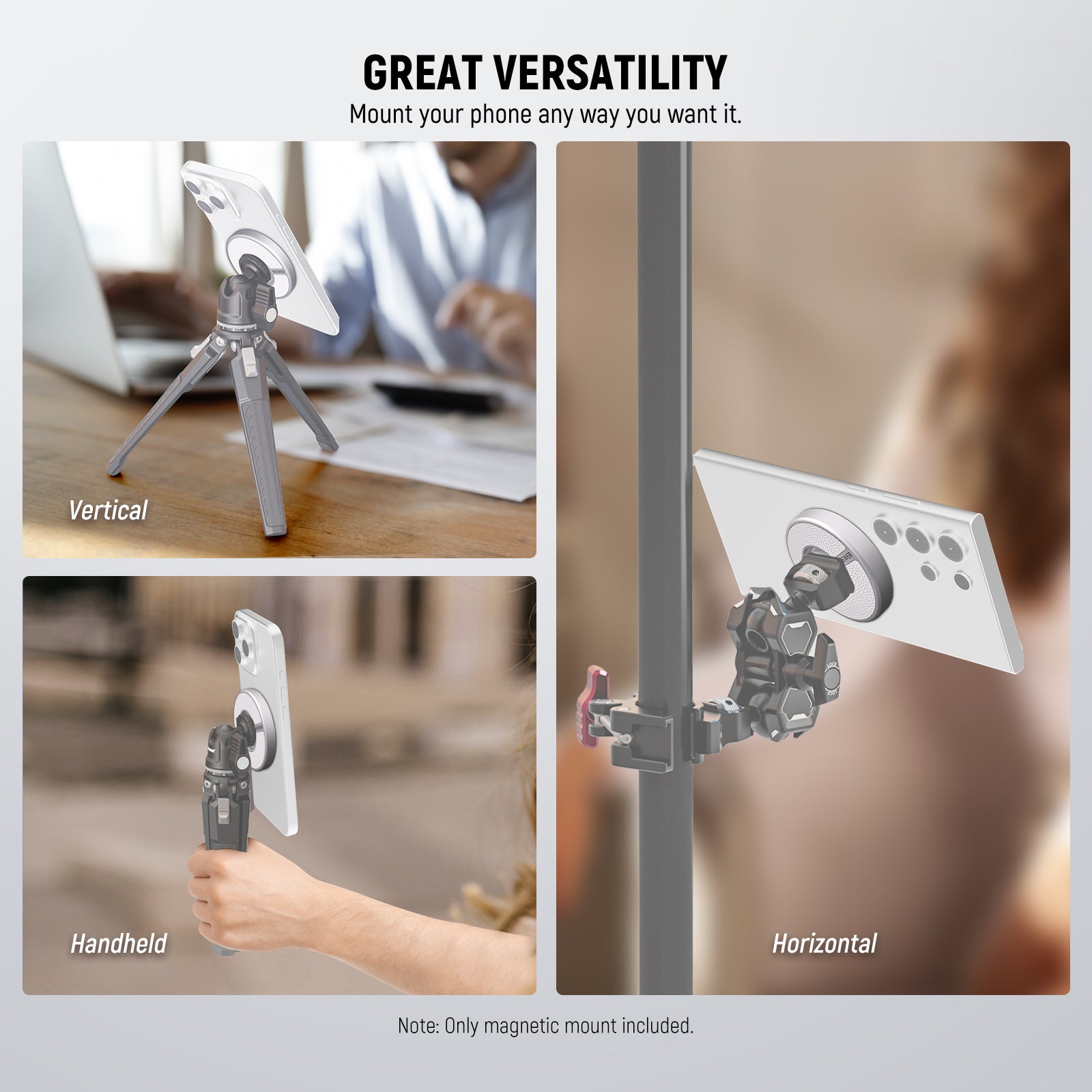 NEEWER PA080 Magnetic Phone Tripod Mount