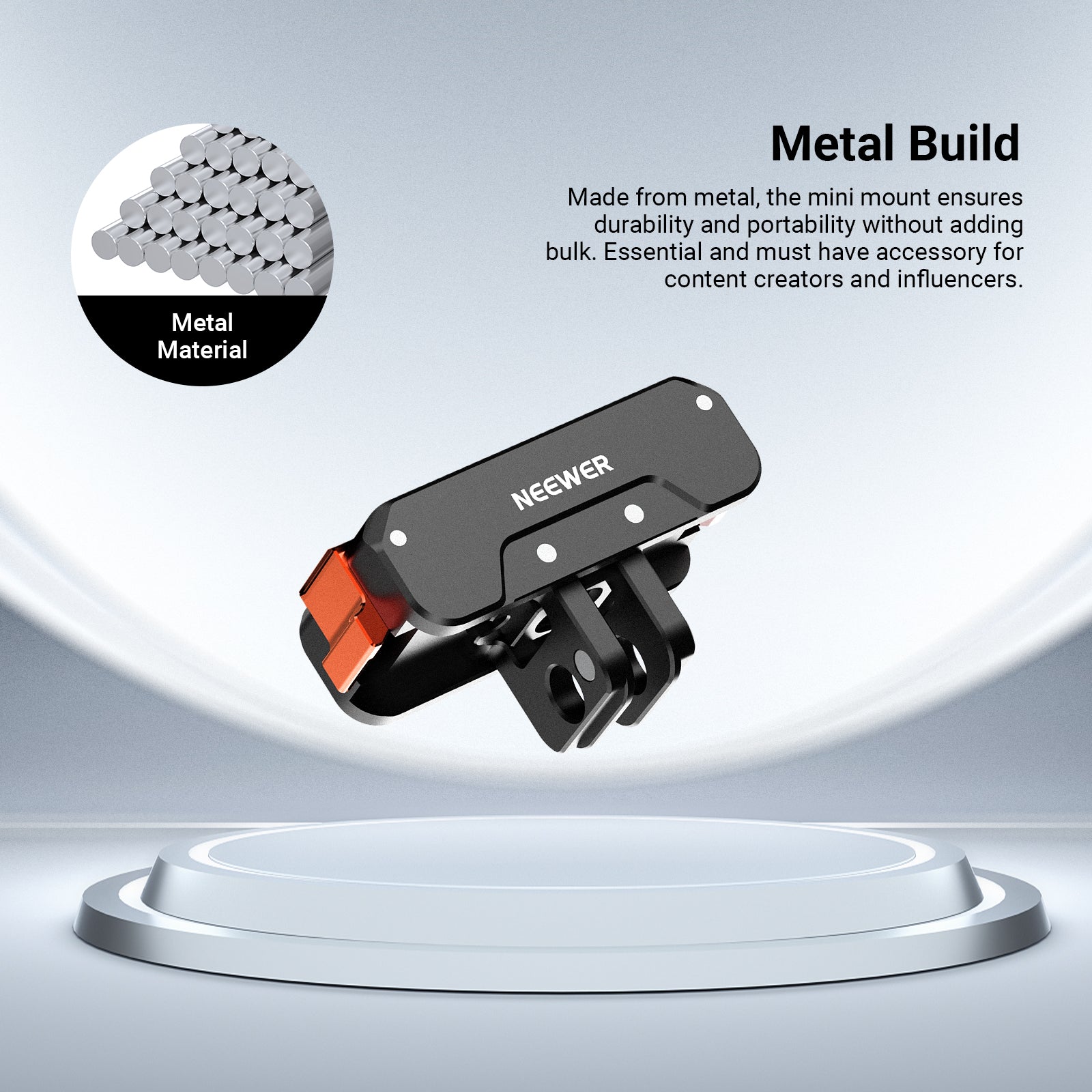 NEEWER AC056 Magnetic Quick Release Mount Adapter For DJI Osmo Nano