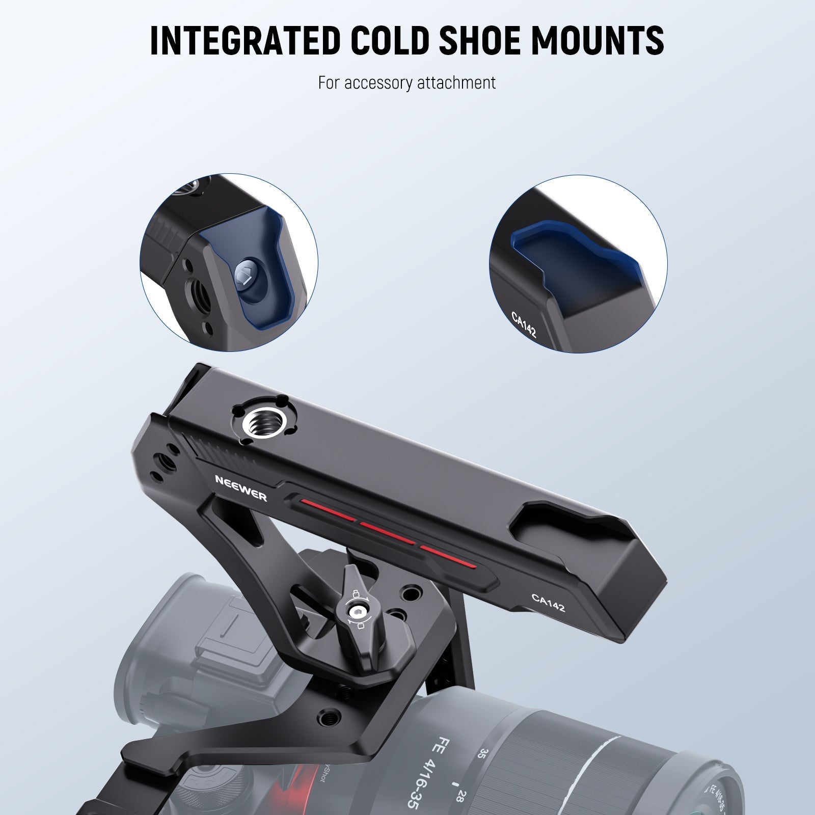 NEEWER BASICS CA142 Lightweight Camera Top Handle