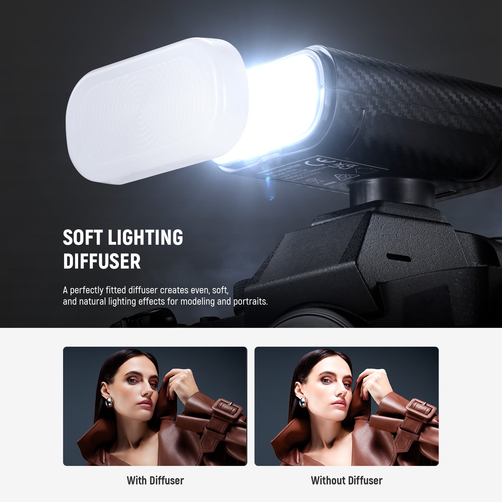 NEEWER ENTRY LEVEL VERSION N12L Mini Camera Flash with LED Video Light