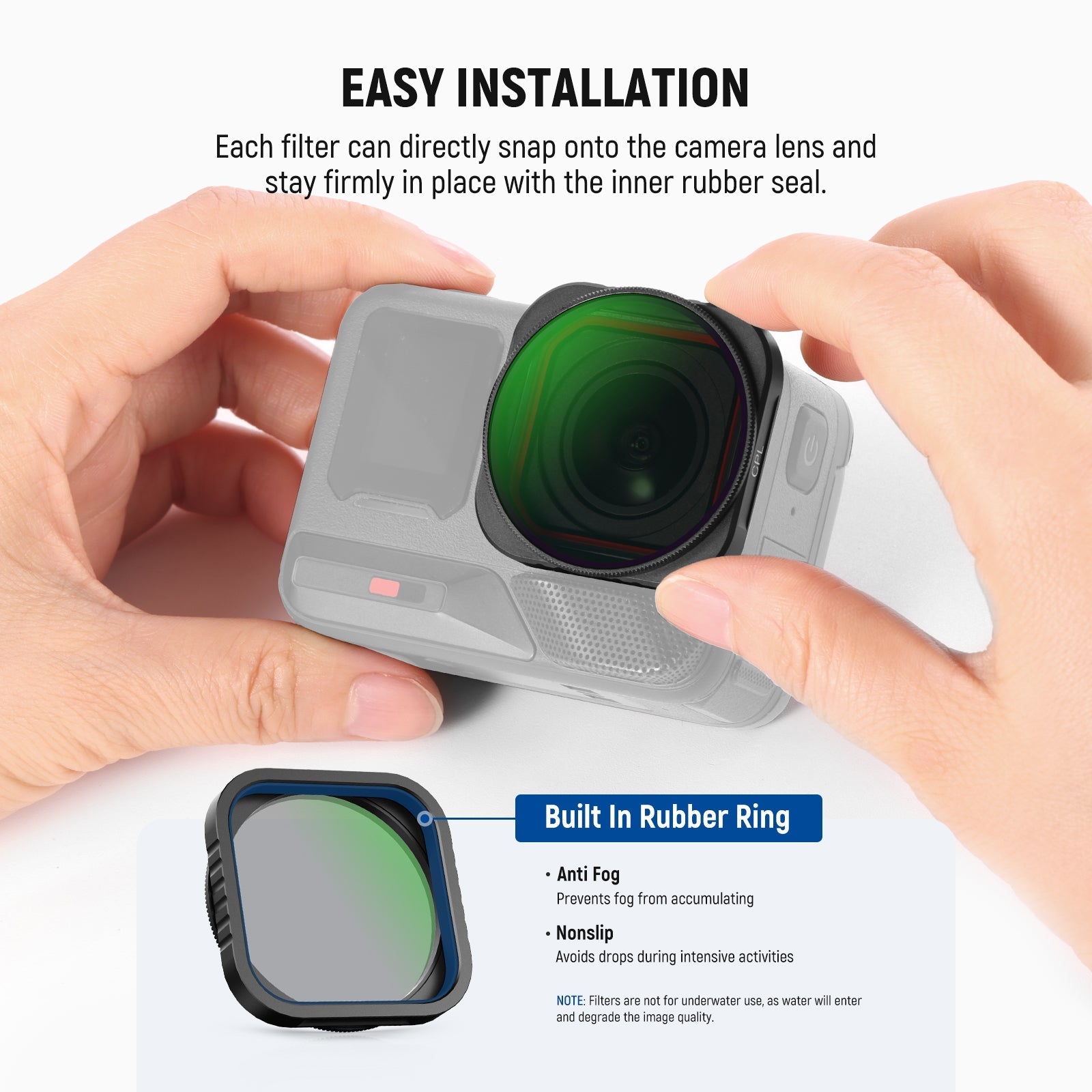 NEEWER FL-C19/FL-C20/FL-C21 Filter Set For Insta360 Ace Pro/Ace Pro 2