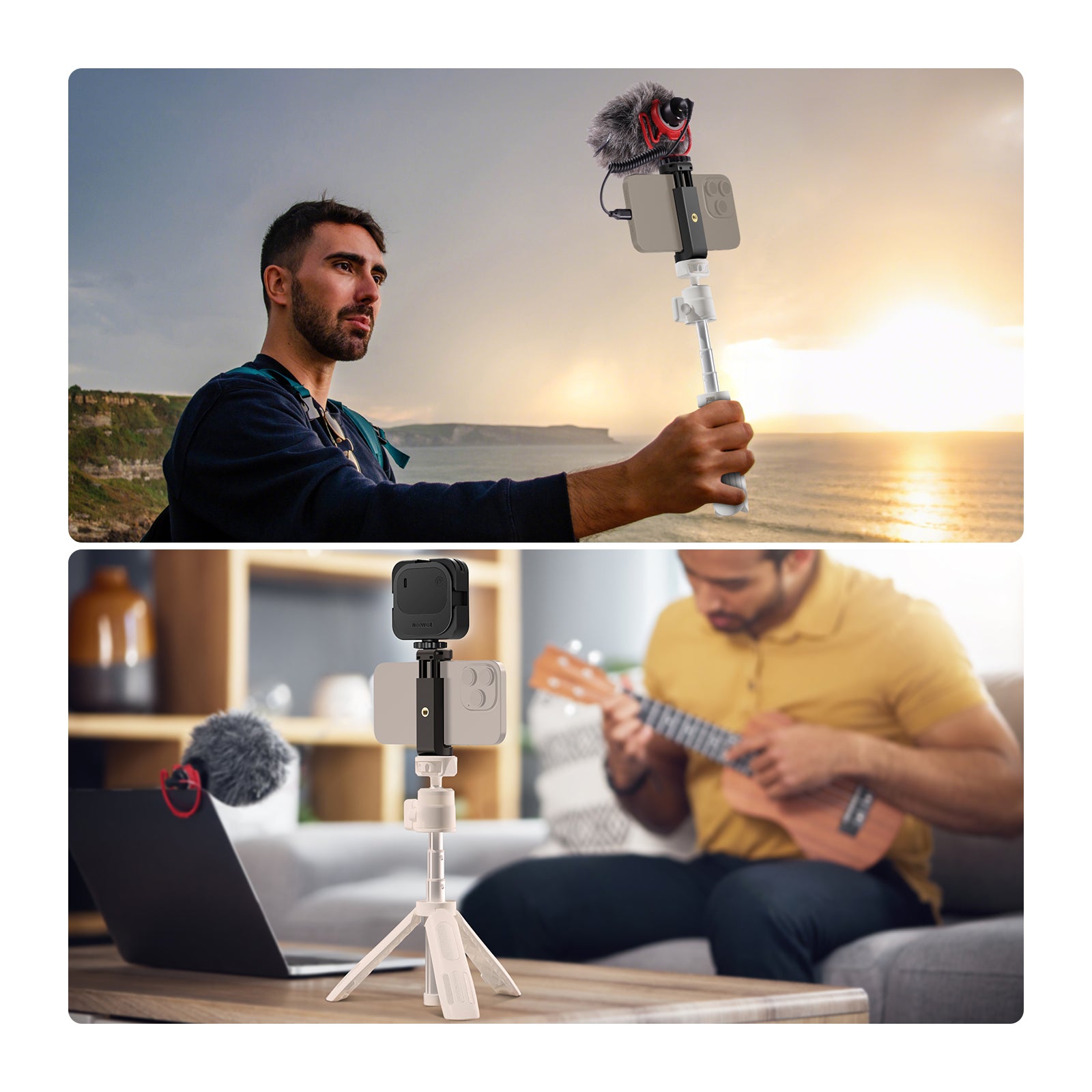 NEEWER BASICS TP43 Mini Desktop Selfie Stick Tripod