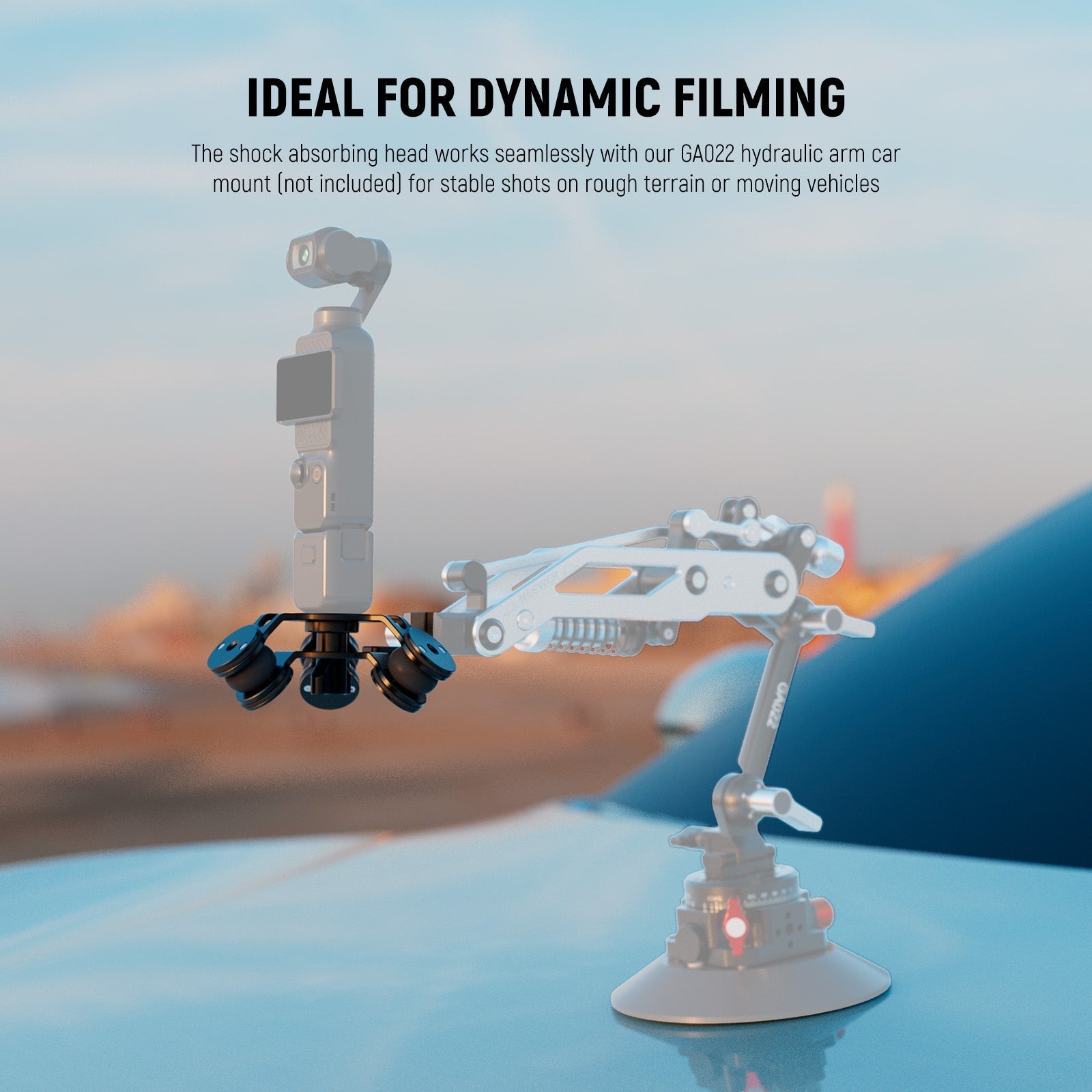 NEEWER GA023 Shock Absorbing Head For DJI OSMO Pocket 3