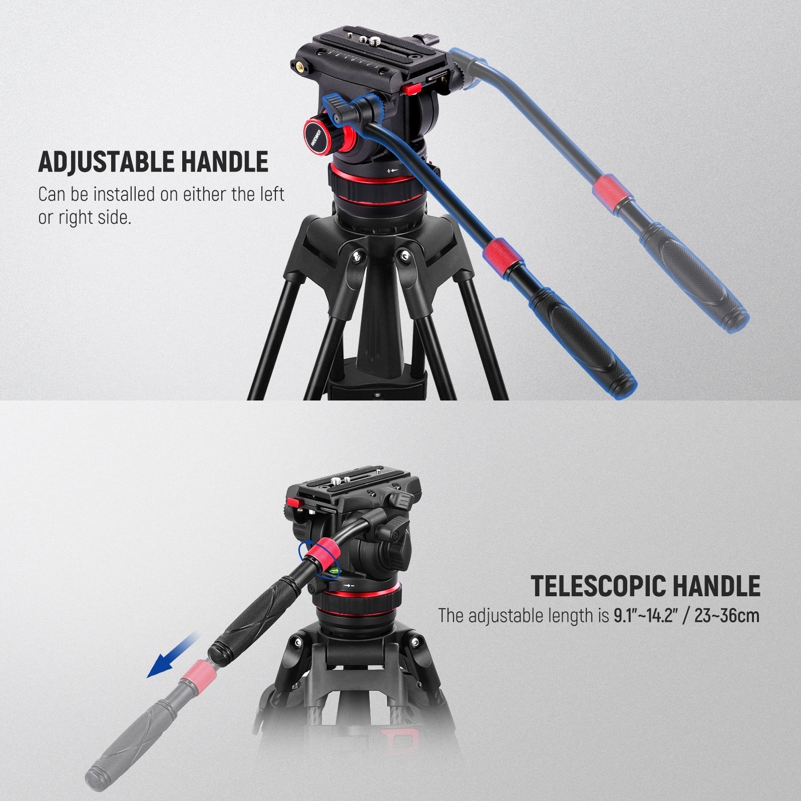 NEEWER GM006 Pro Video Tripod Fluid Head