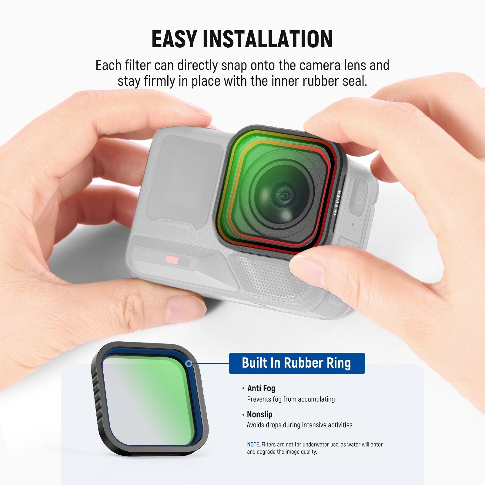 NEEWER FL-C19/FL-C20/FL-C21 Filter Set For Insta360 Ace Pro/Ace Pro 2