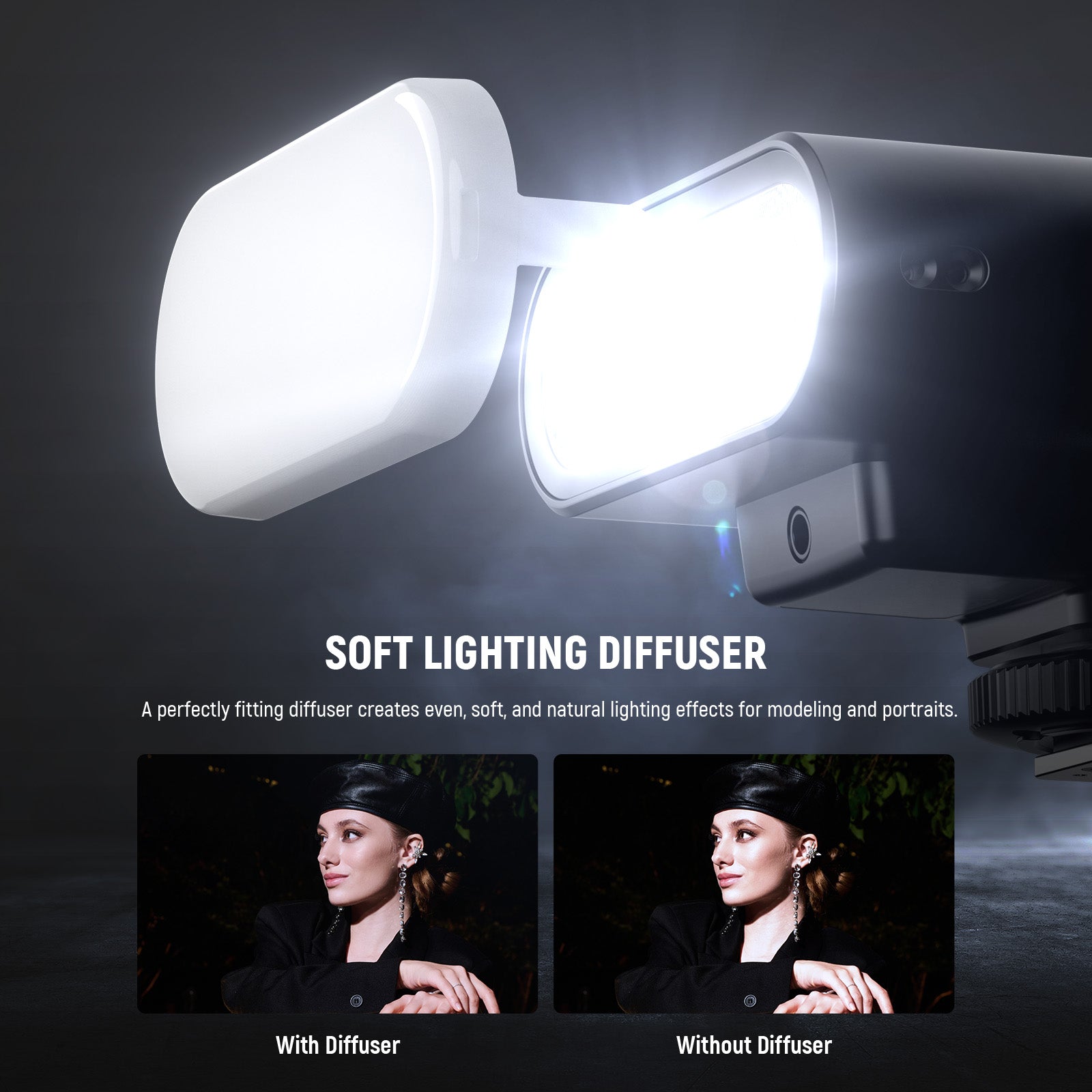 NEEWER Z160 Camera Flash with Auto & Manual Modes & Built in Lithium Battery