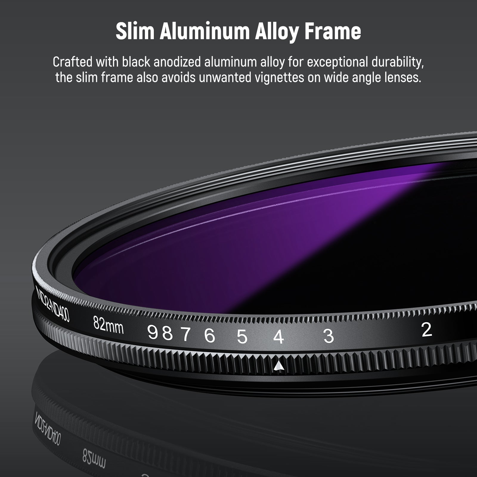 NEEWER Variable ND2-400 Filter (1-9 Stops)