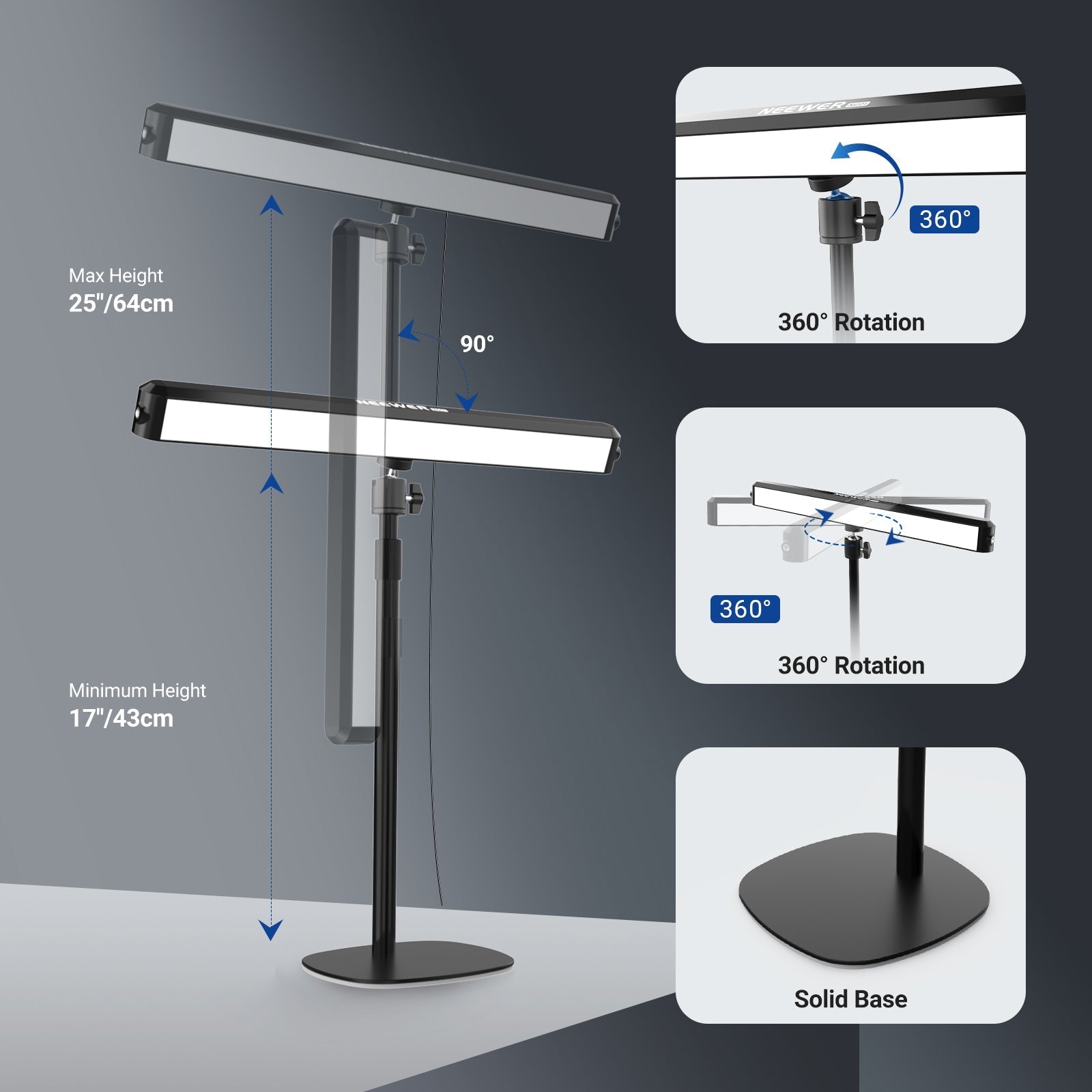 NEEWER NG01 RGB LED Streaming Light