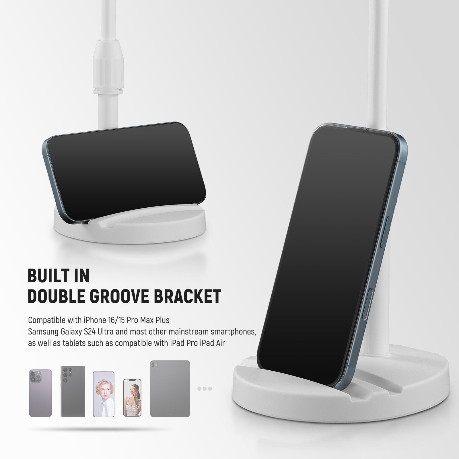 NEEWER BASICS BR60 5"/13cm Desk Ring Light with Stand