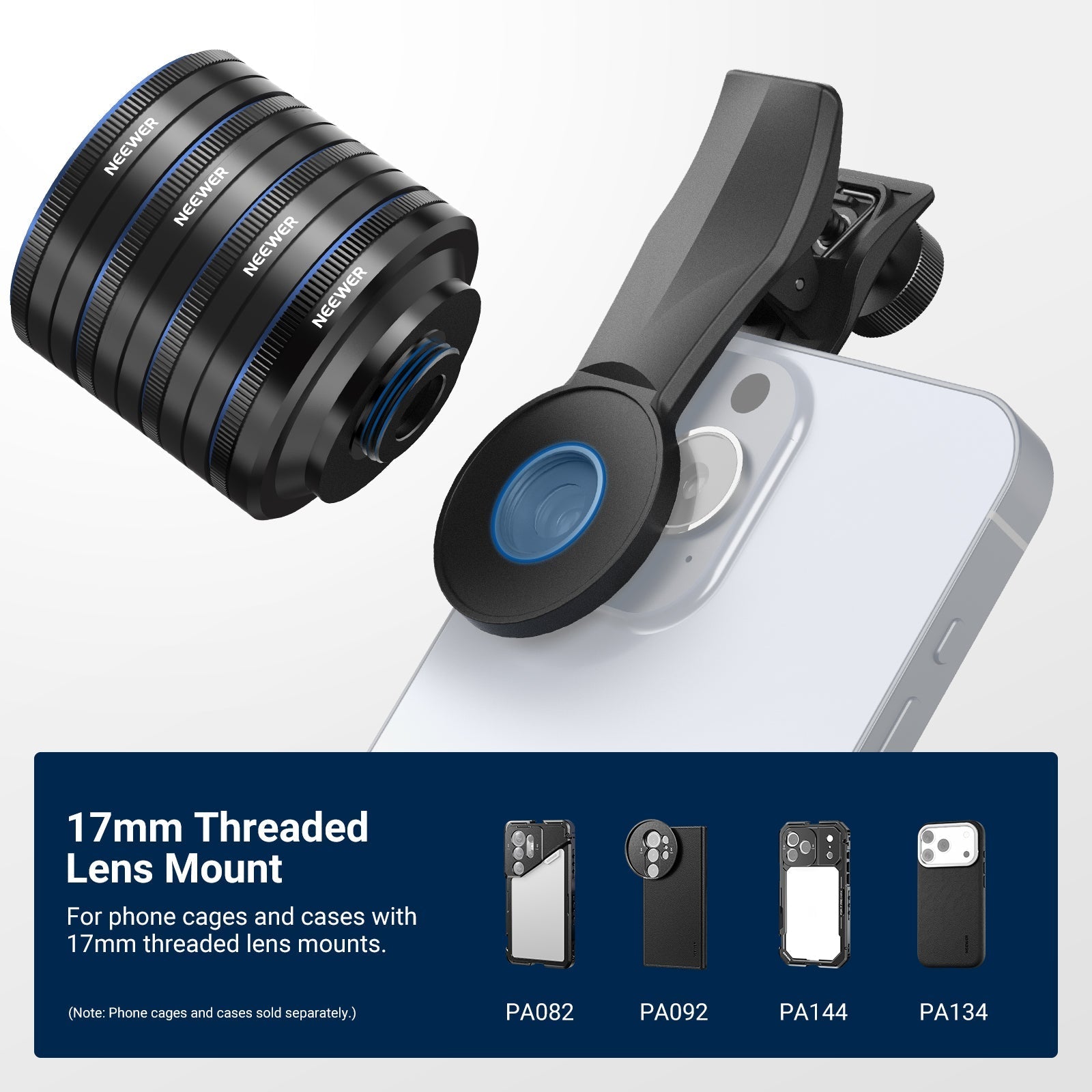 NEEWER LS-87 4 Pack Phone Macro Lens Kit