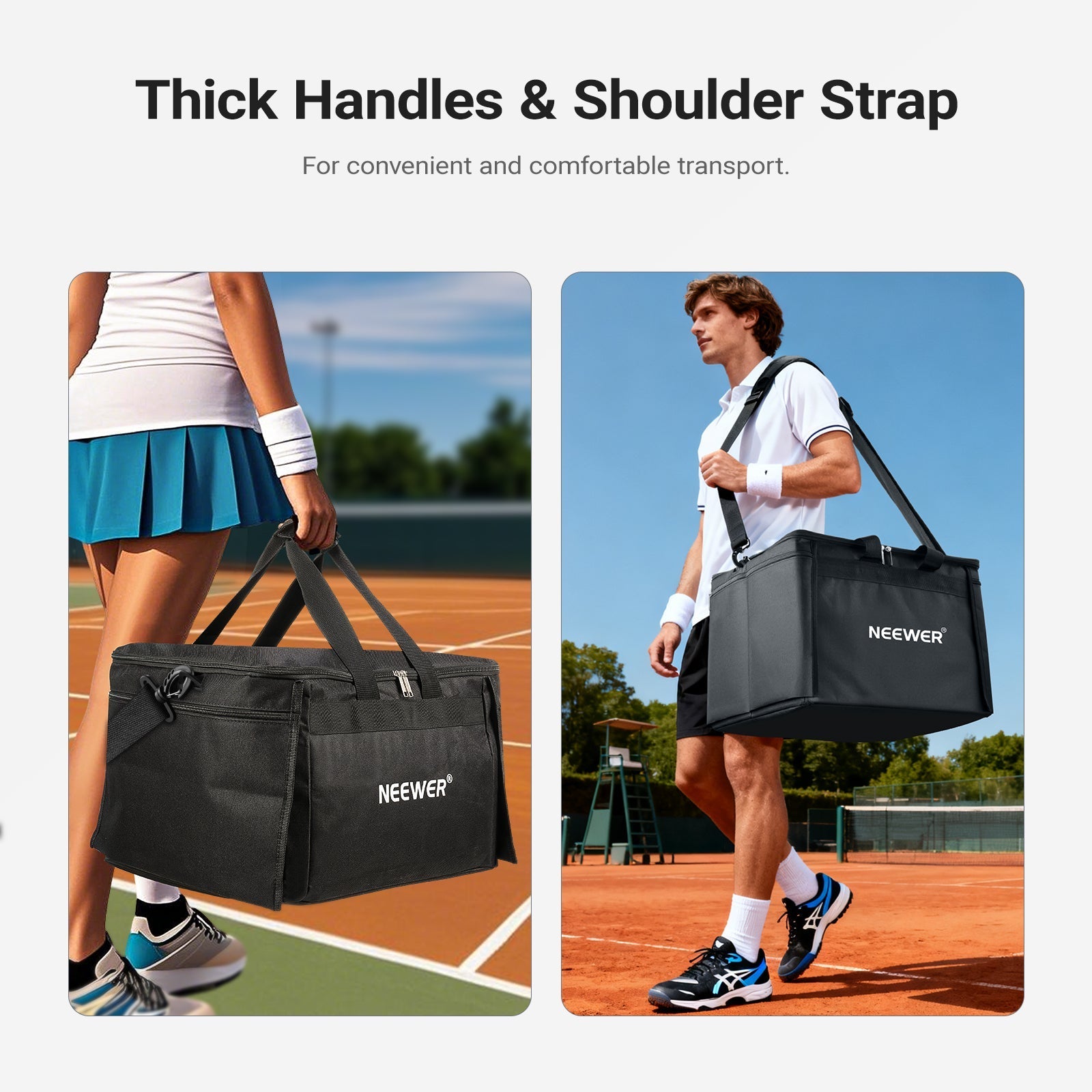 NEEWER TB03B Tennis Ball Collector Carry Bag