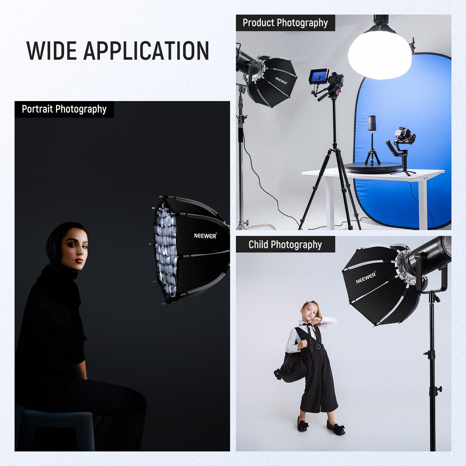 NEEWER NS21P/NS22P/NS27P/NS35P Octagonal Softbox