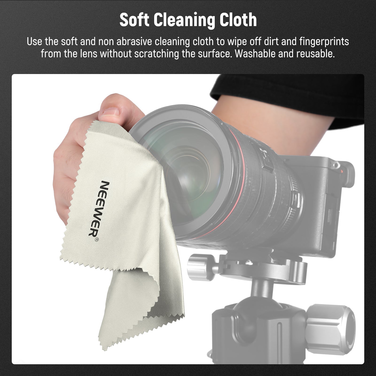 NEEWER 2 Pack Camera Lens Cap Kit