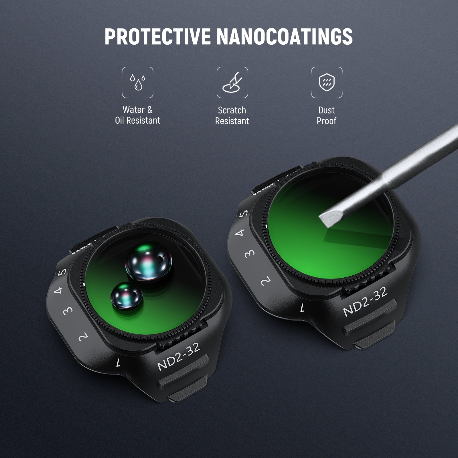NEEWER Variable ND Filter For DJI Mini 5 Pro Drone