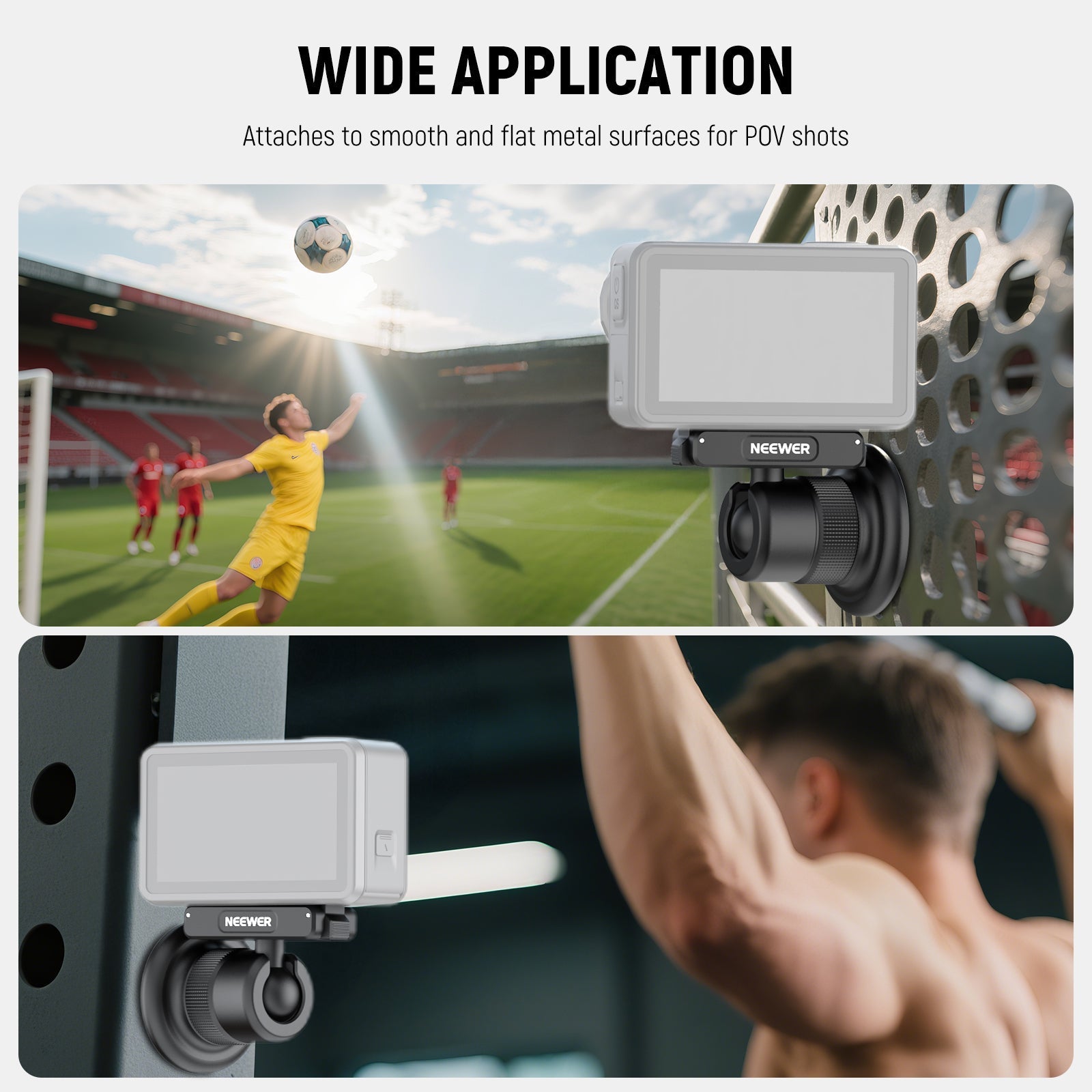 NEEWER AC013 Magnetic Camera Mount For DJI Osmo 360 Action 5 Pro/4/3