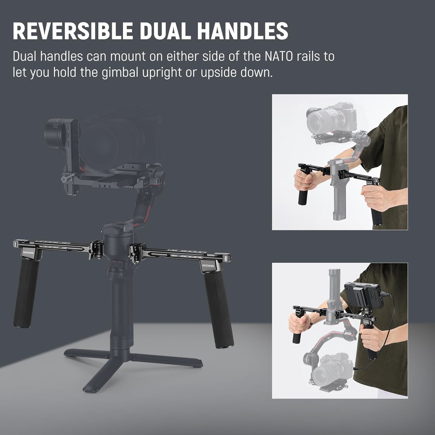 NEEWER GA006 Dual Handgrip for DJI Gimbals