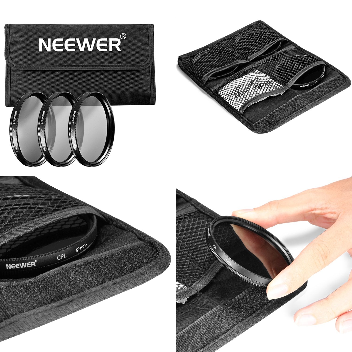 NEEWER Professional Lens Filter Accessory Kit