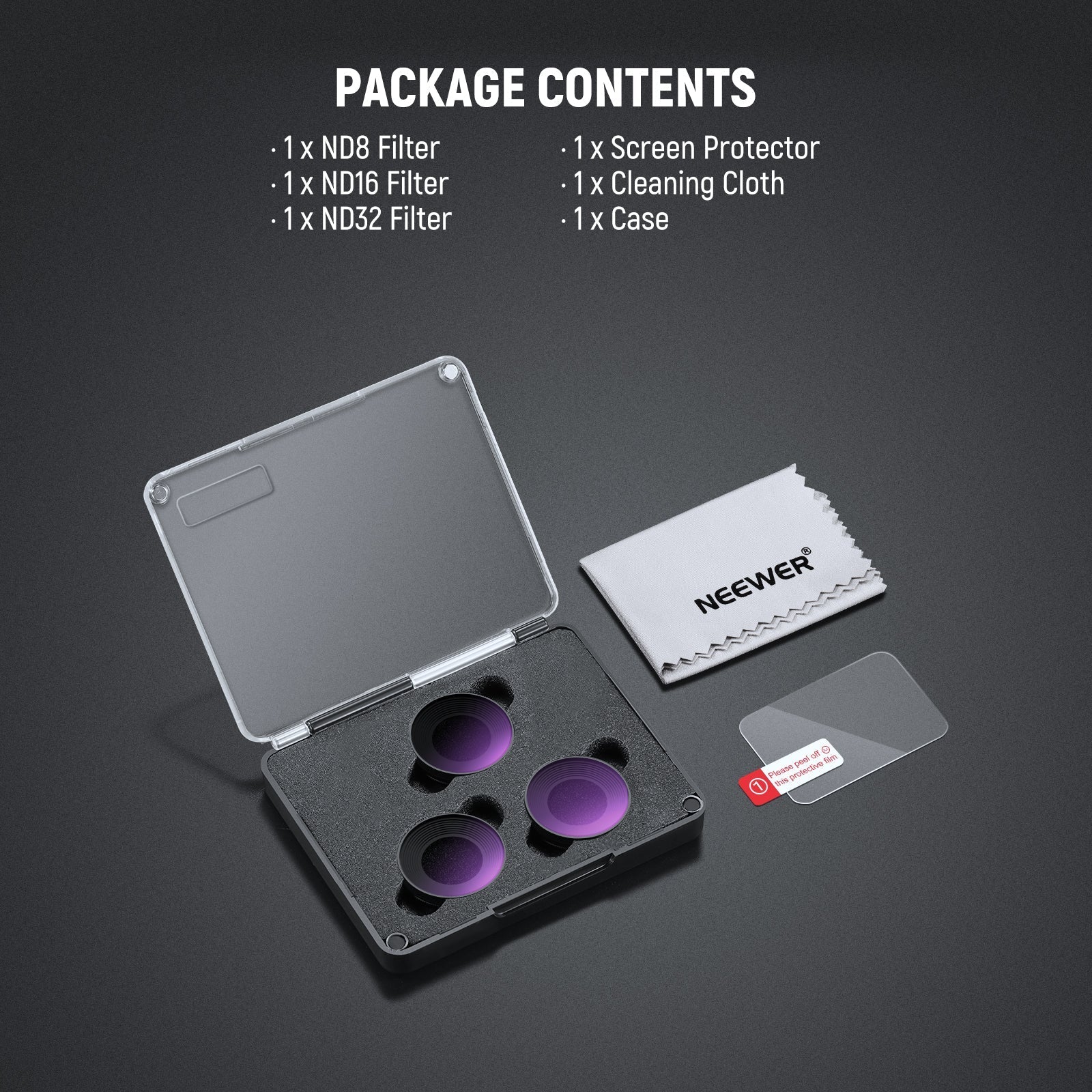 NEEWER ND Filter Set For DJI Osmo Nano