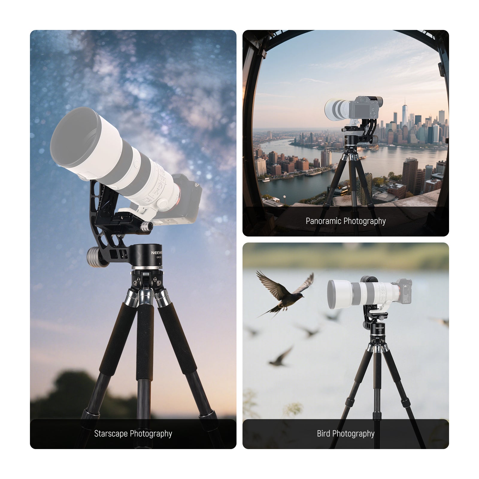 NEEWER GM102 Tripod Gimbal Head