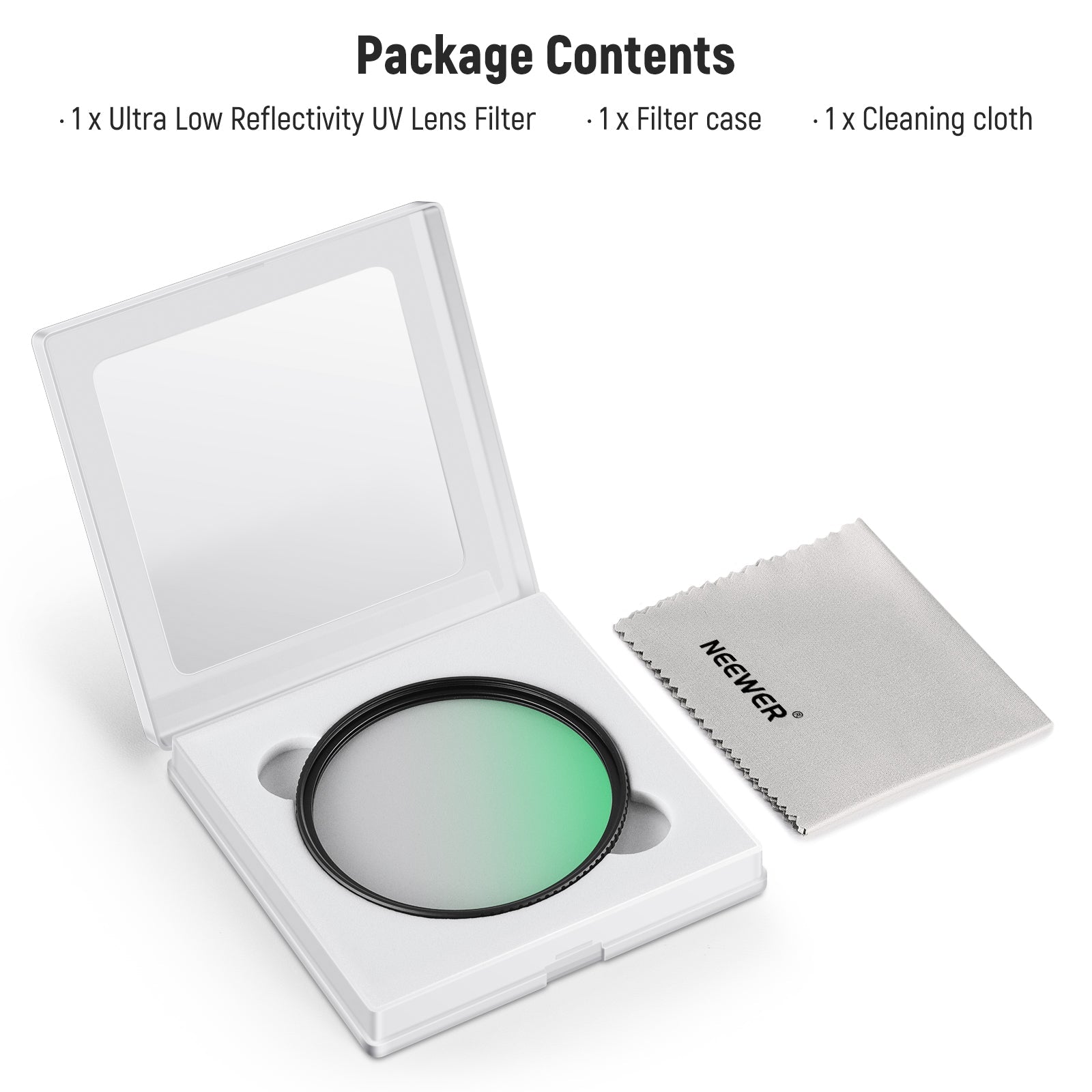 NEEWER Ultra Low Reflectivity UV Lens Filter