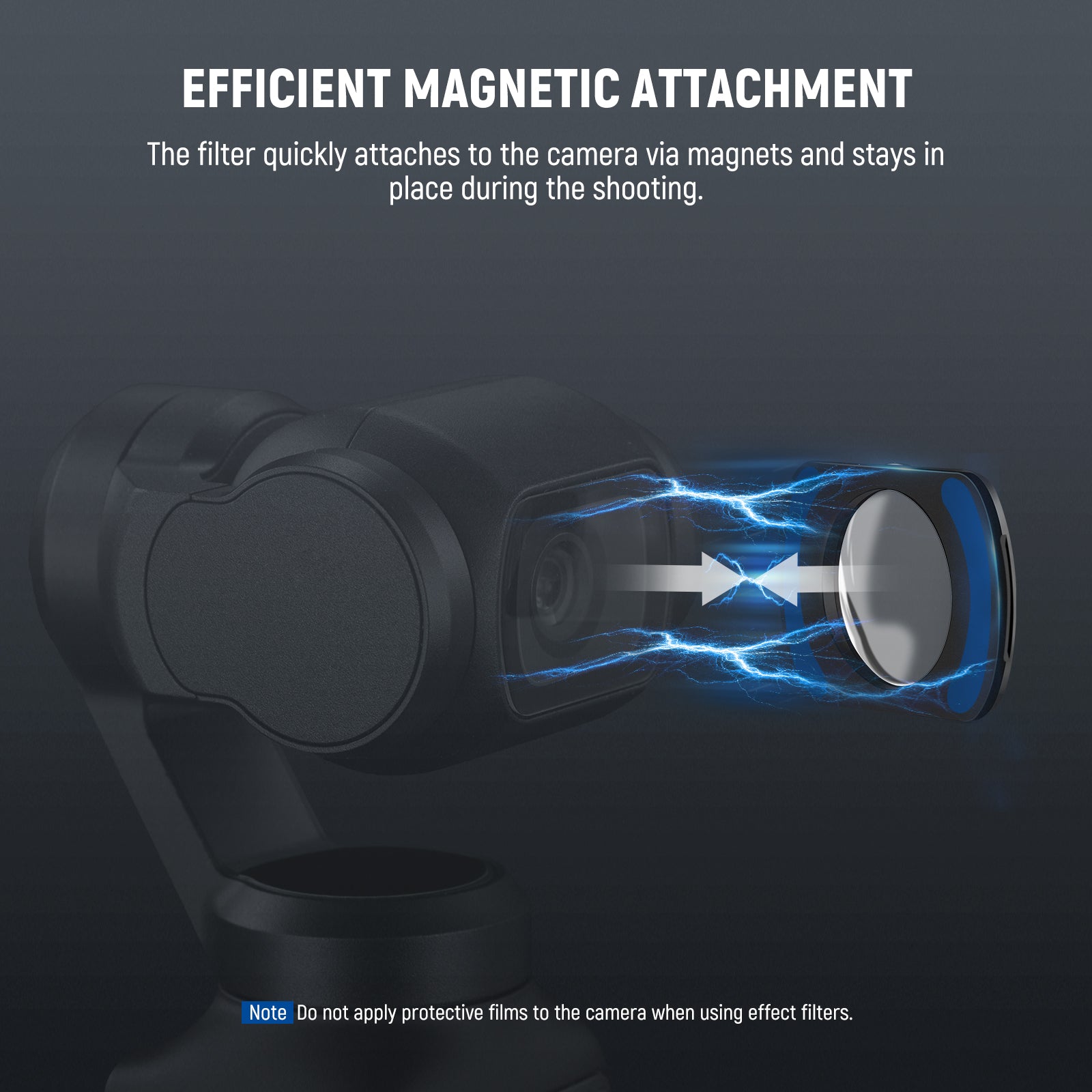 NEEWER Effect Filter For DJI Osmo Pocket 3 / Pocket 4 & Xtra Muse