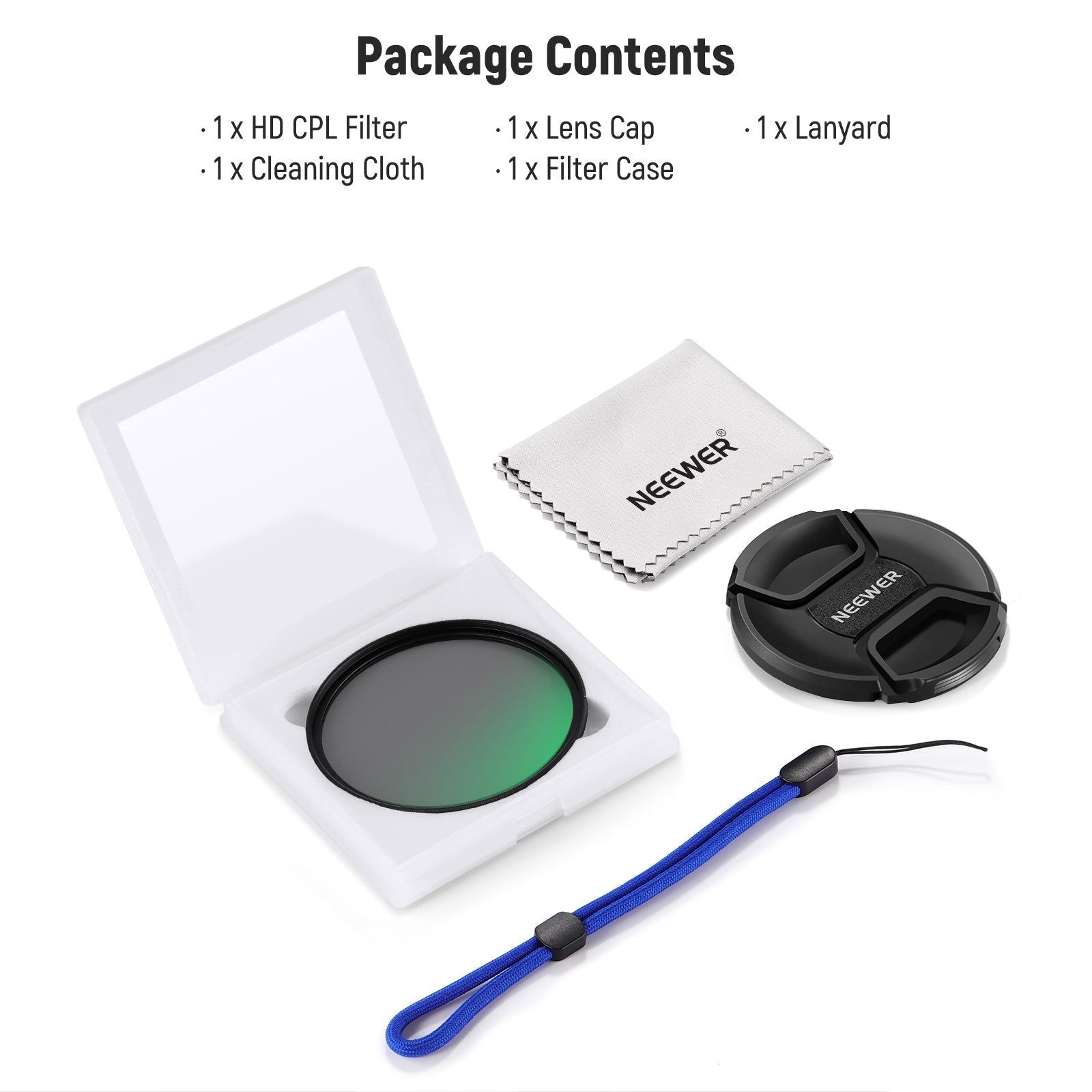 NEEWER CPL Filter with Lens Cap