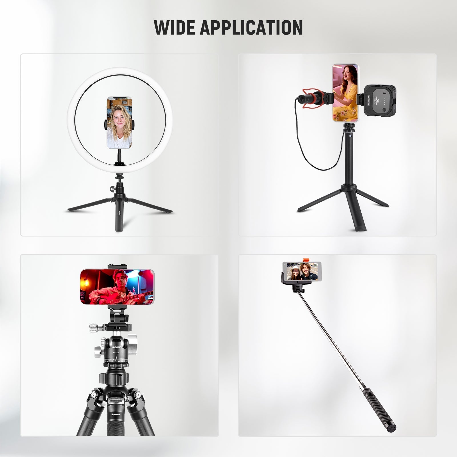 NEEWER RT116 Wireless Bluetooth Remote Shutter Release