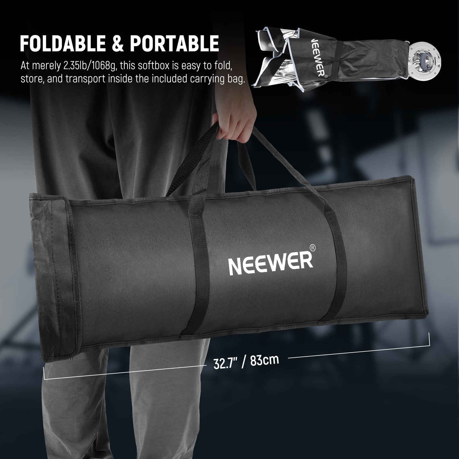 NEEWER NS93P/NS94P Rectangular Softbox Quick Release