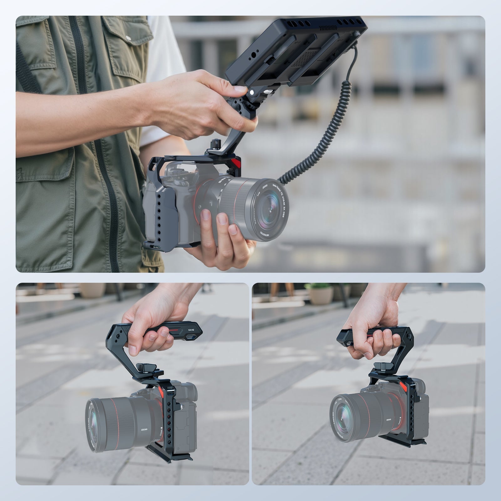 NEEWER BASICS CA142 Lightweight Camera Top Handle