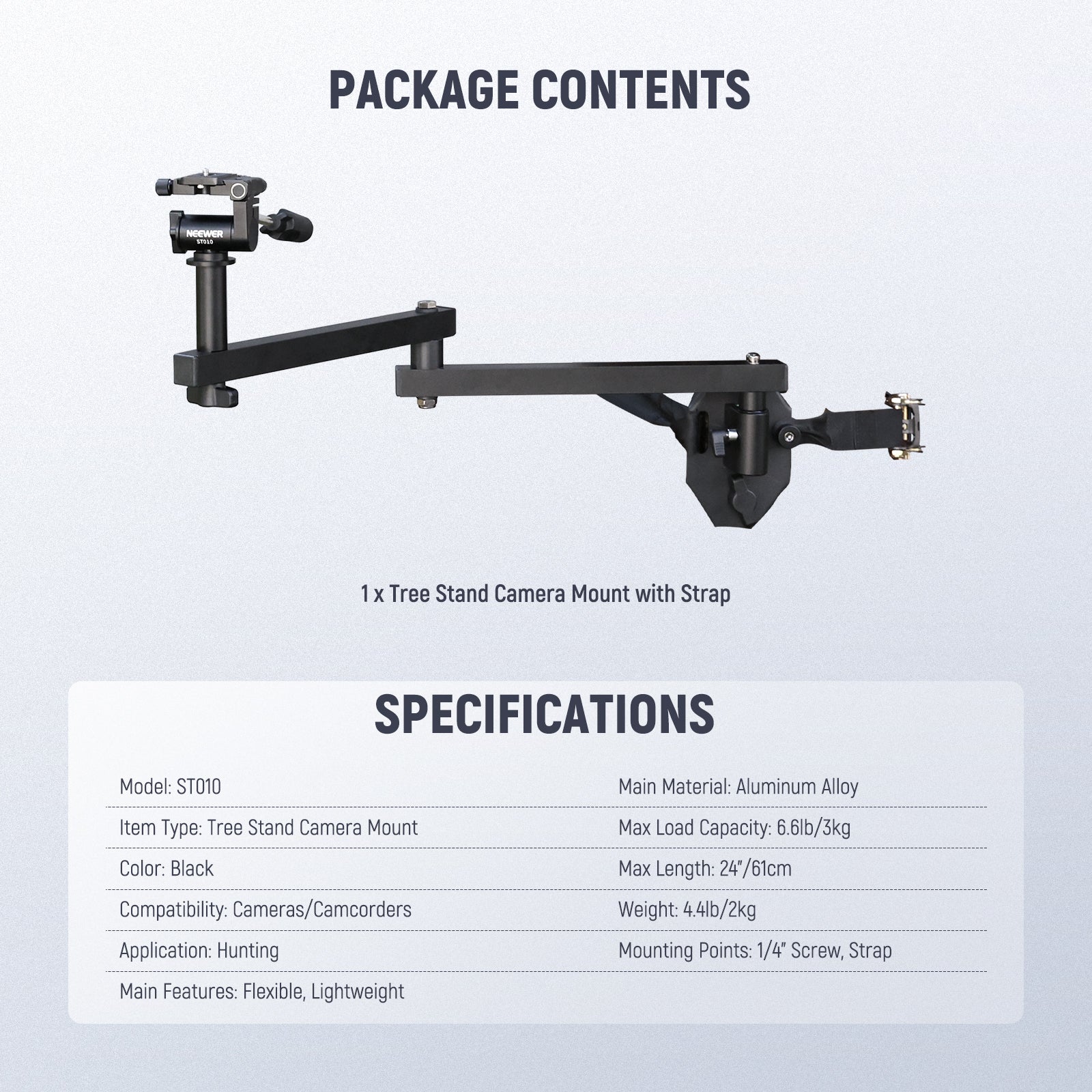 NEEWER ST010 24" Outdoor Camera Magic Arm