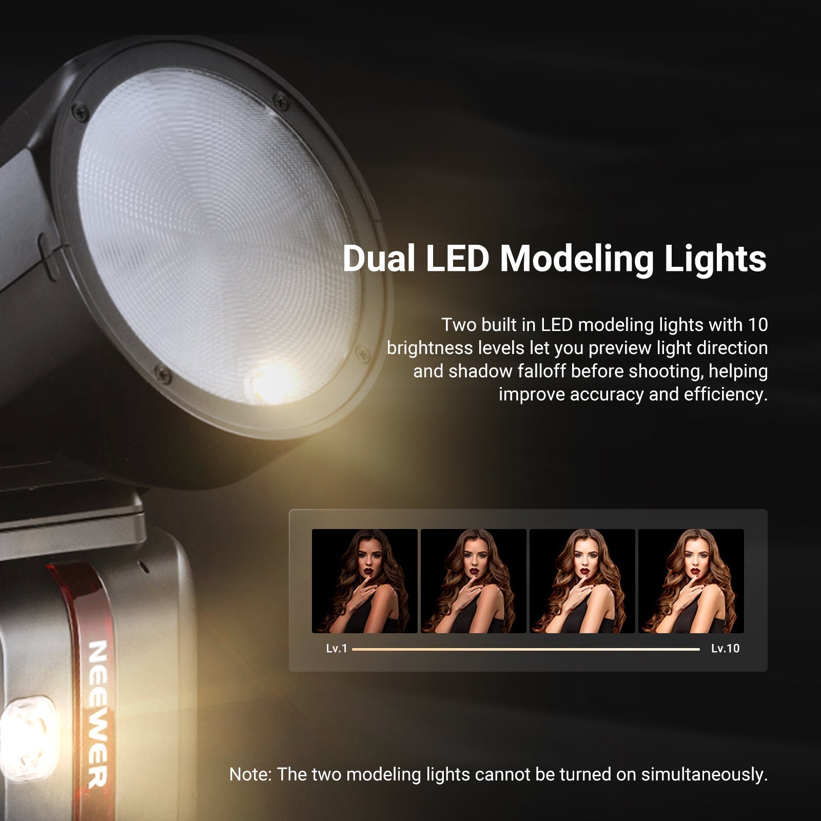 NEEWER Z2PRO 76Ws TTL Round Head Flash Speedlite